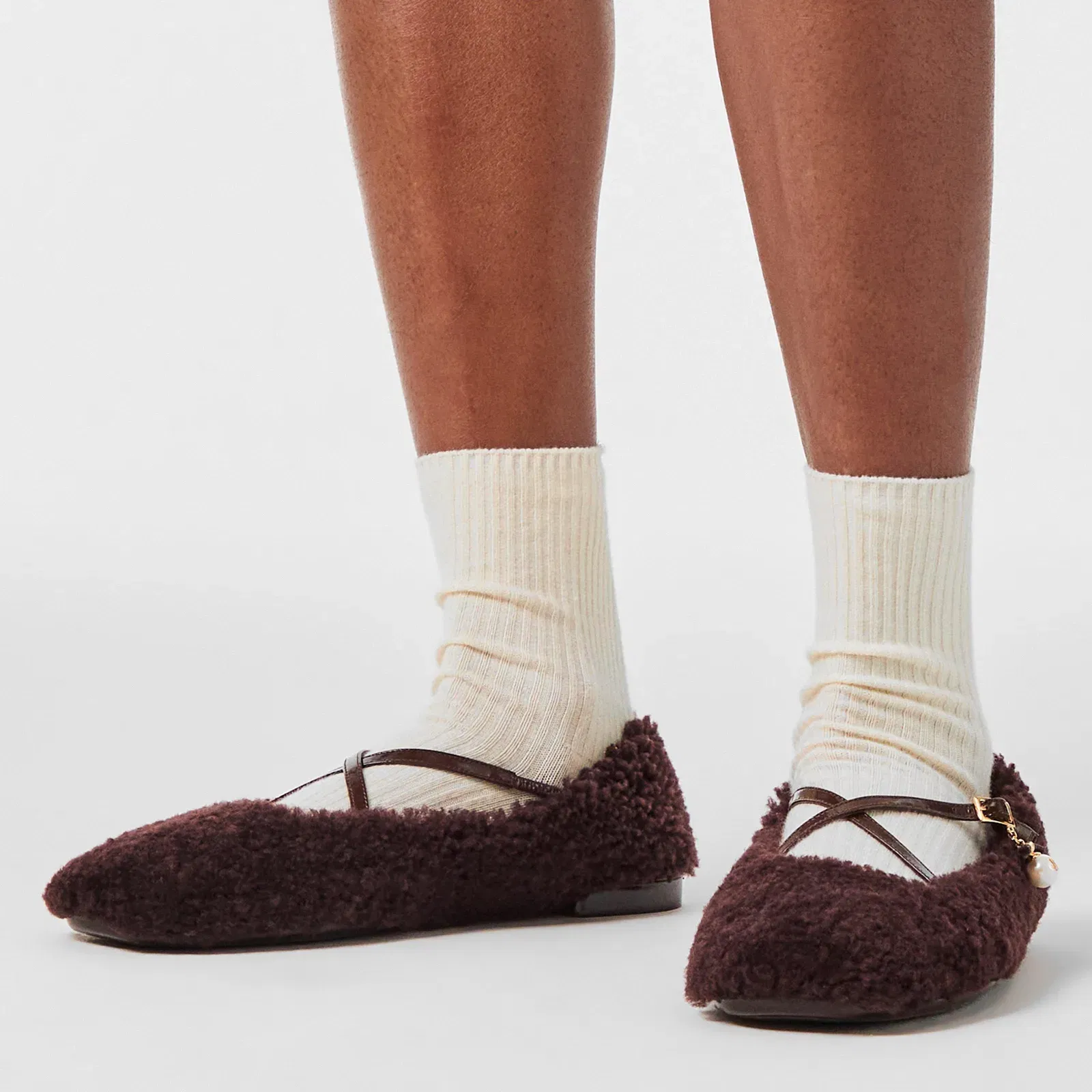 Cushioned Ballet Pumps