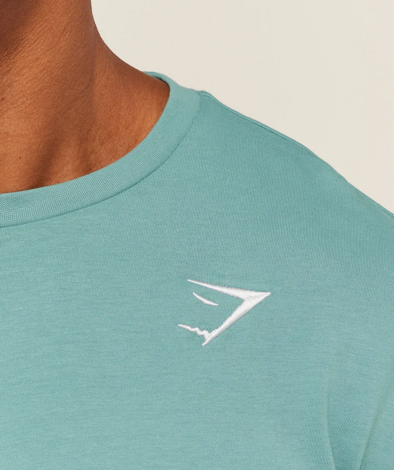 Gymshark Crest T-Shirt - GS Storm Blue
