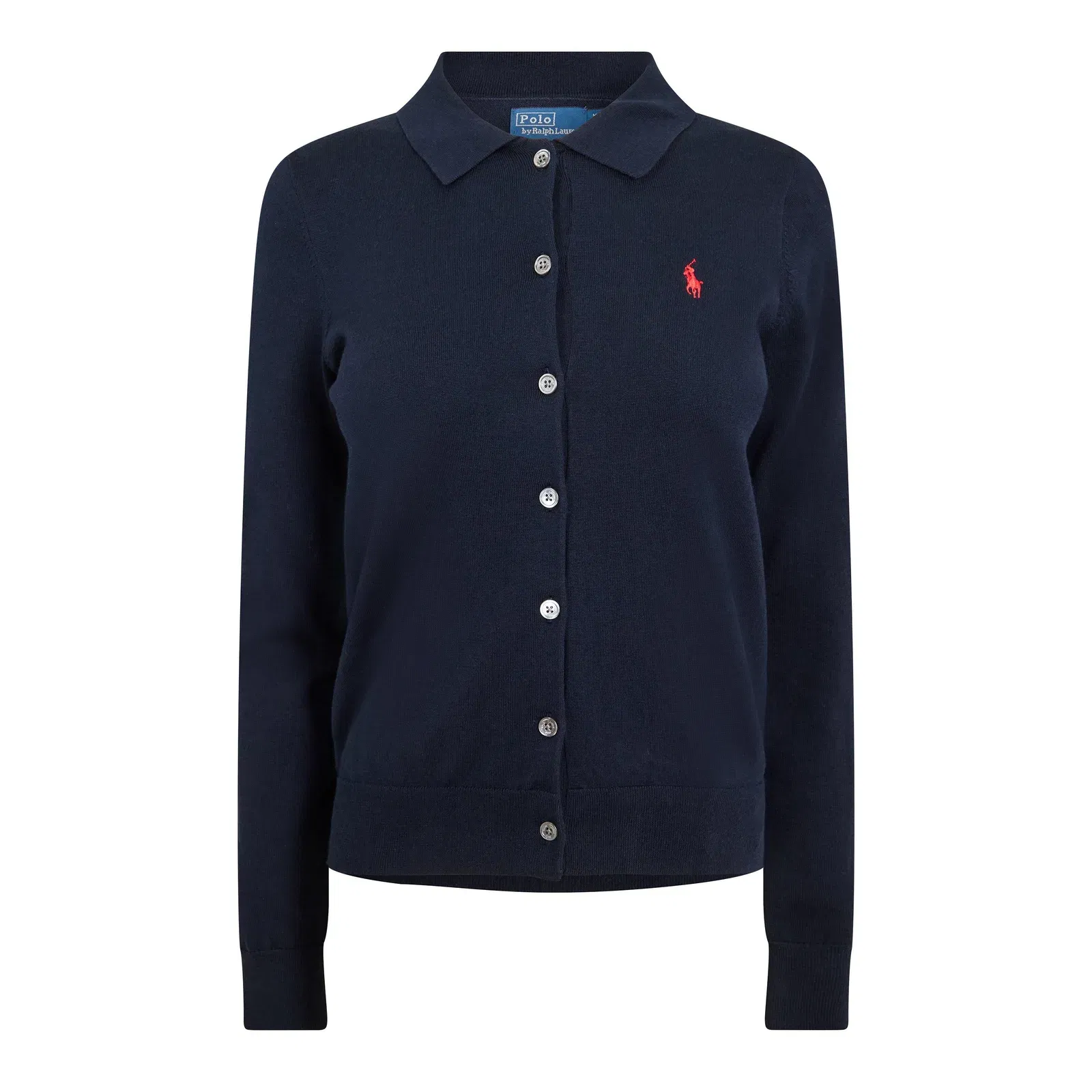 Polo Pima Cardigan Ld61