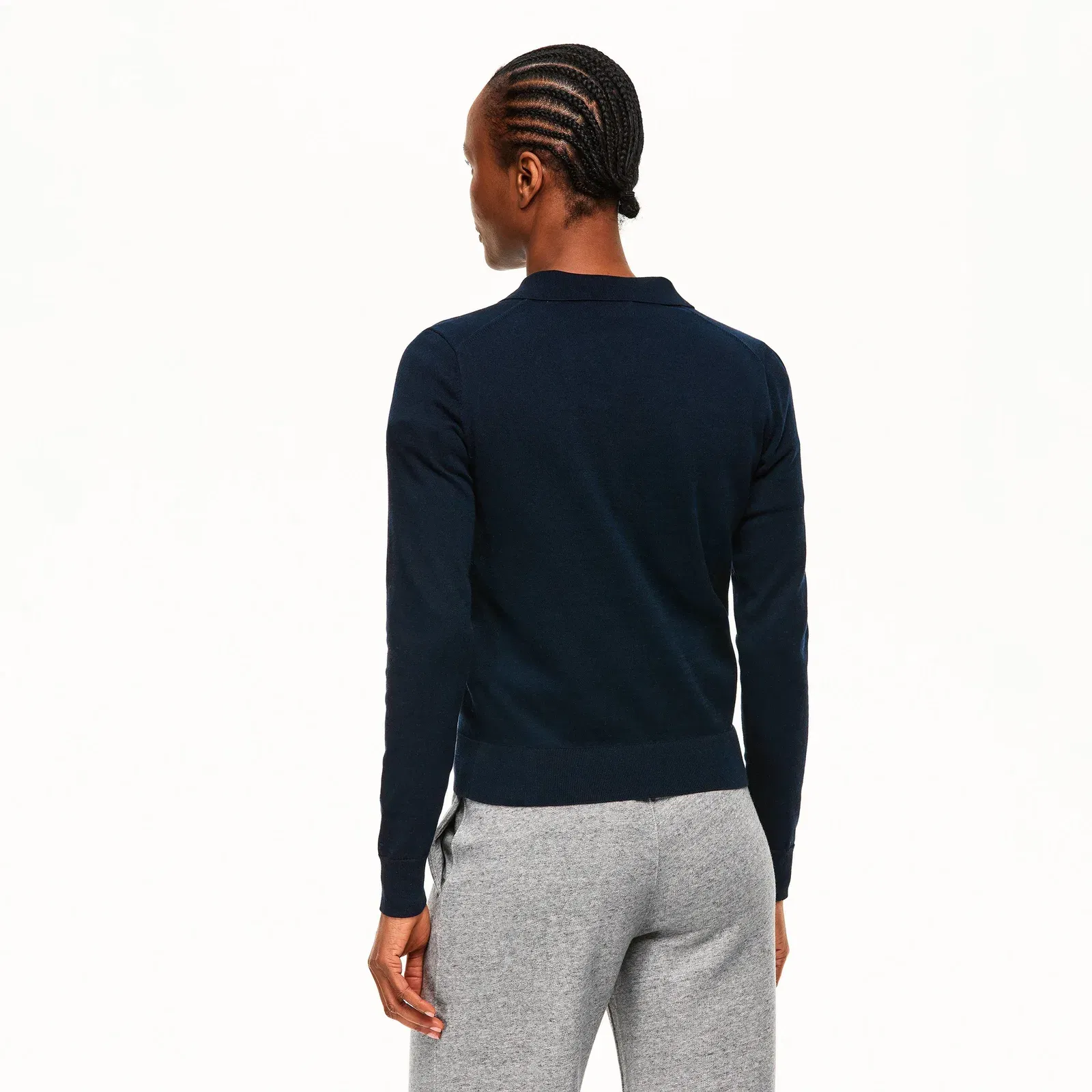 Polo Pima Cardigan Ld61