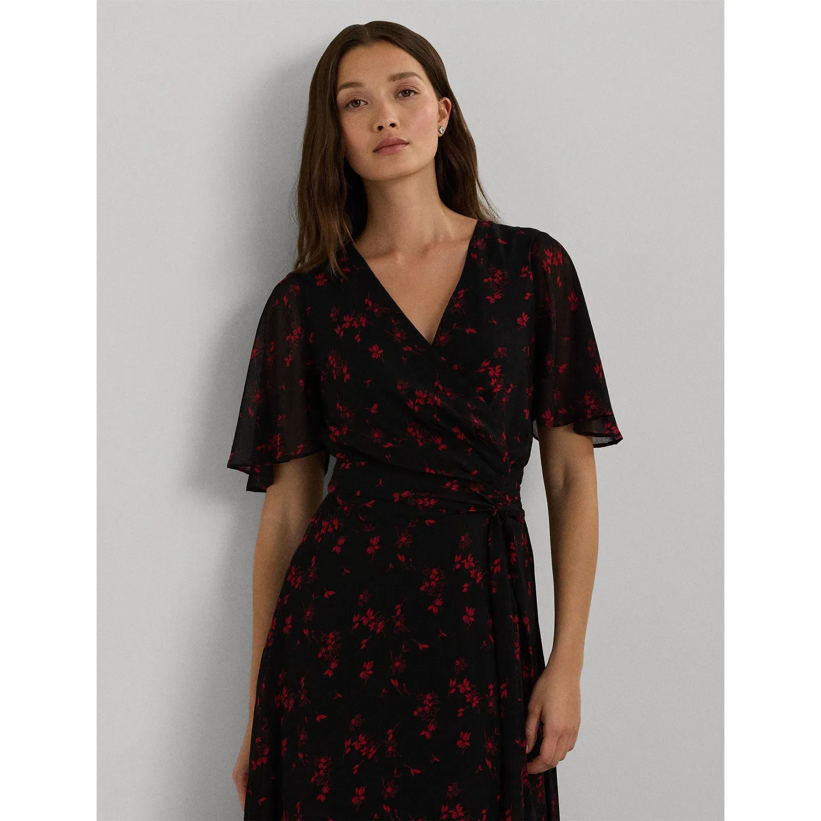 Abel Wrap Midi Dress