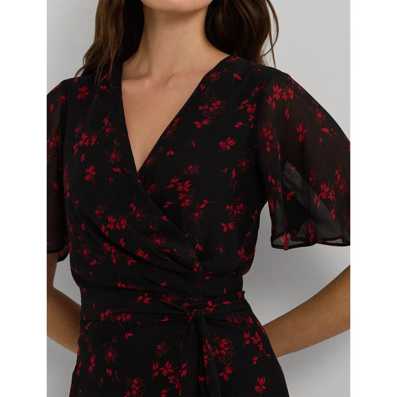 Abel Wrap Midi Dress