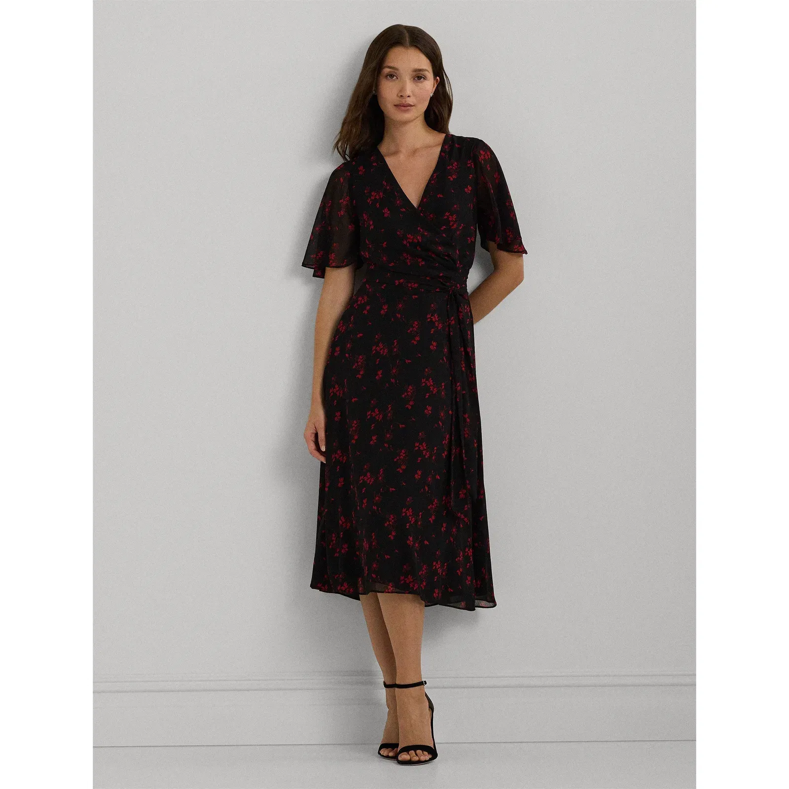 Abel Wrap Midi Dress
