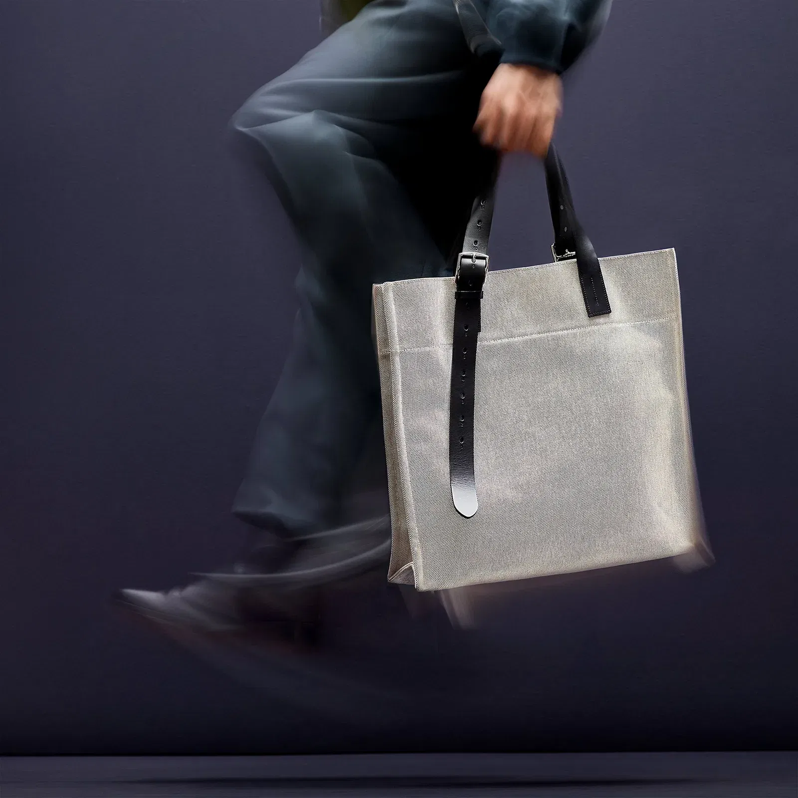 Hermes Etriviere Shopping Bag Cru