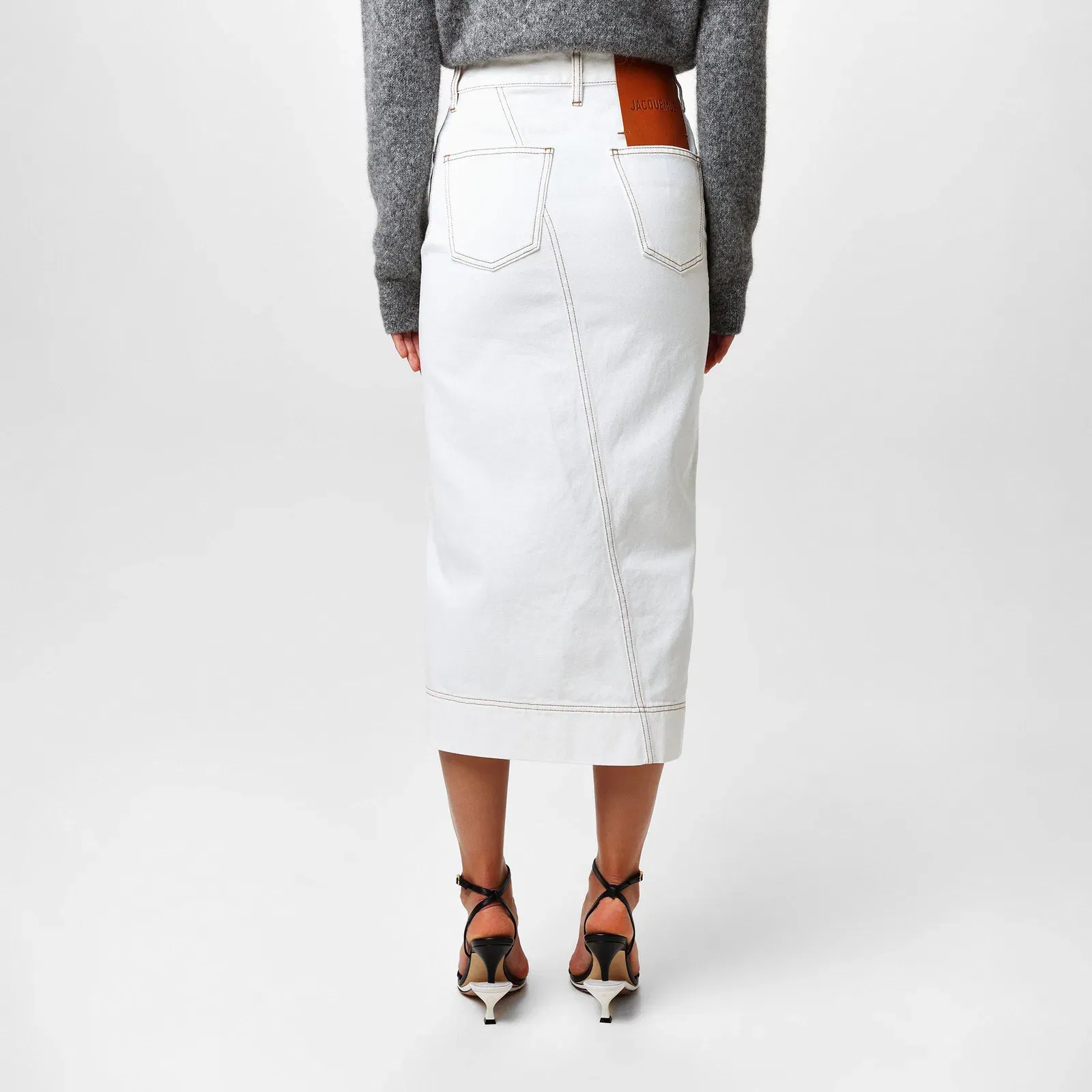 La Jupe De-Nimes Midi Skirt