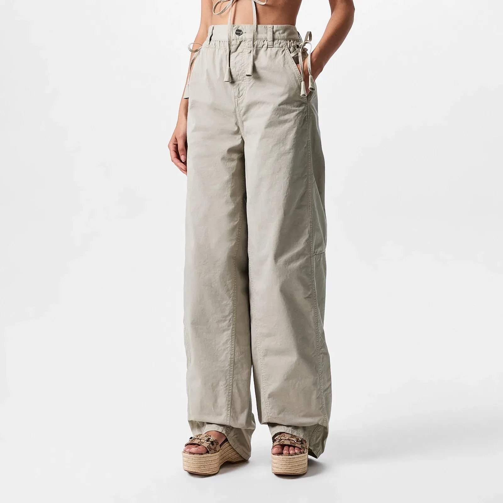 Straight Leg Trousers