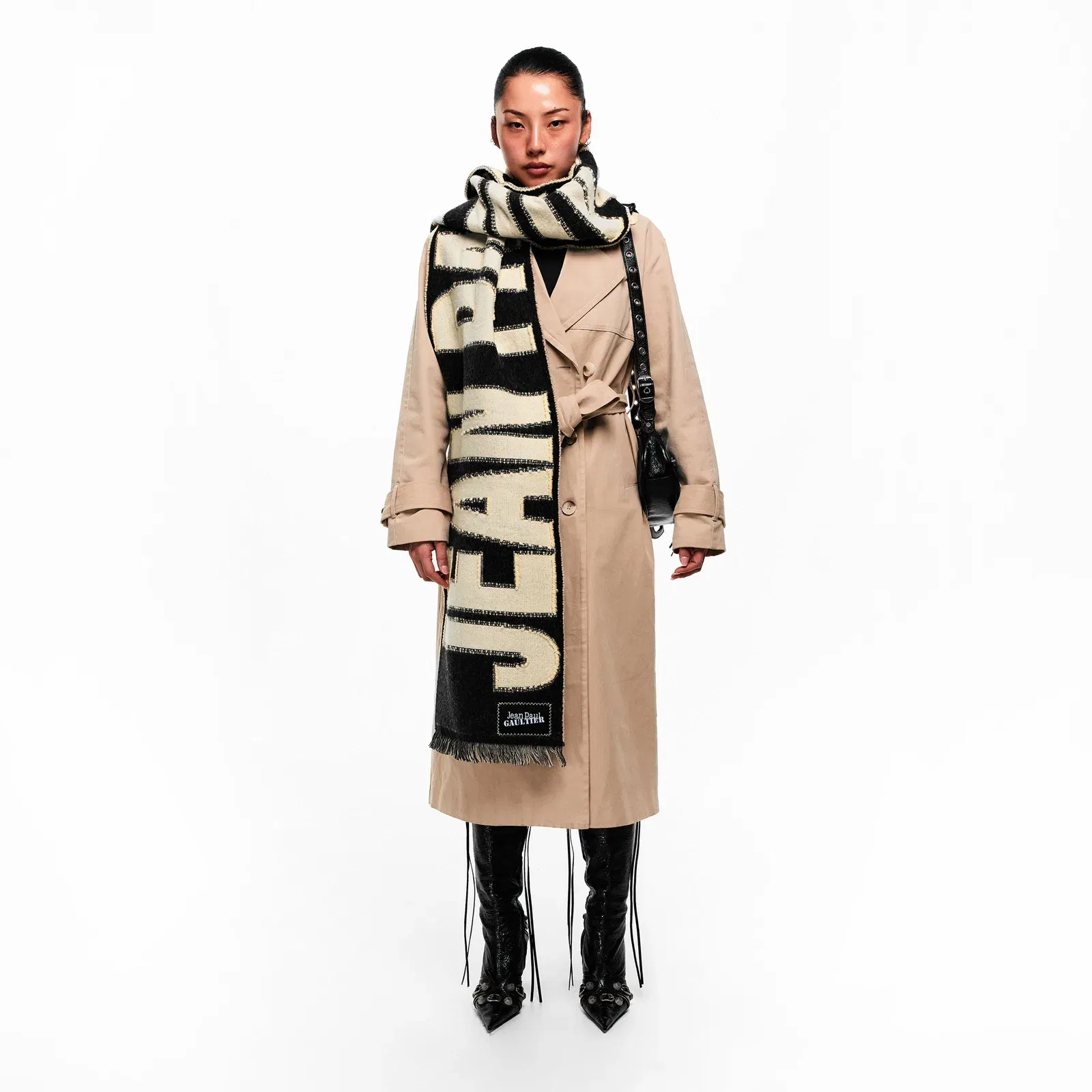 Patterned Midweight Scarf