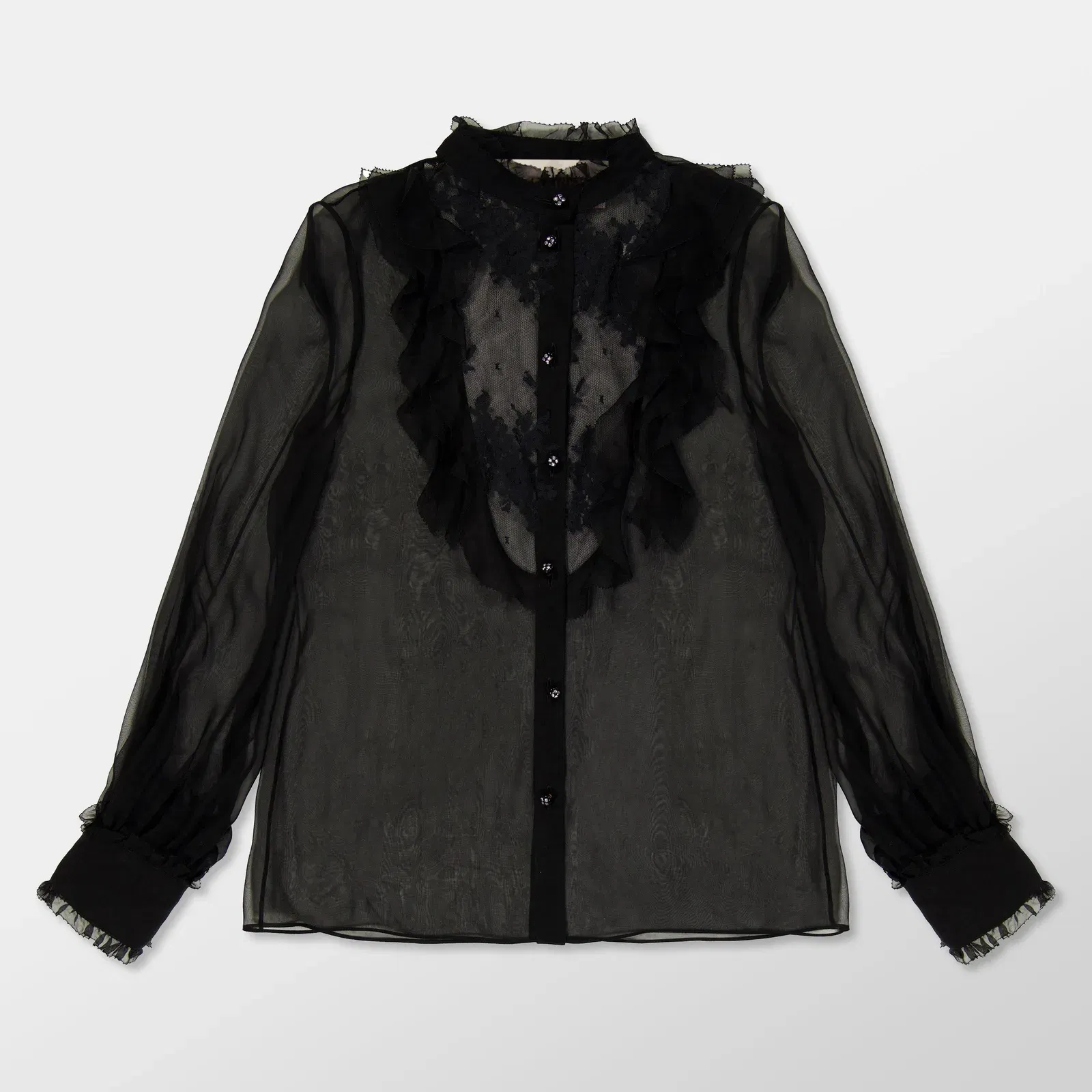 Sheer Chiffon Blouse
