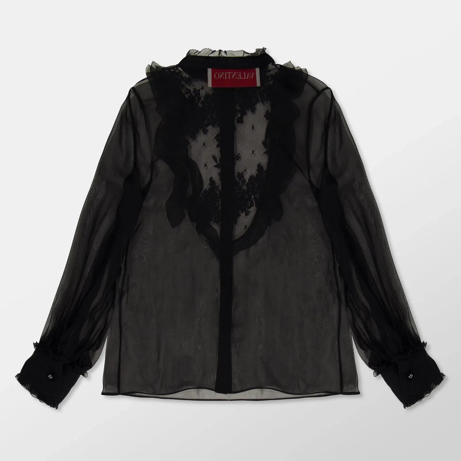 Sheer Chiffon Blouse