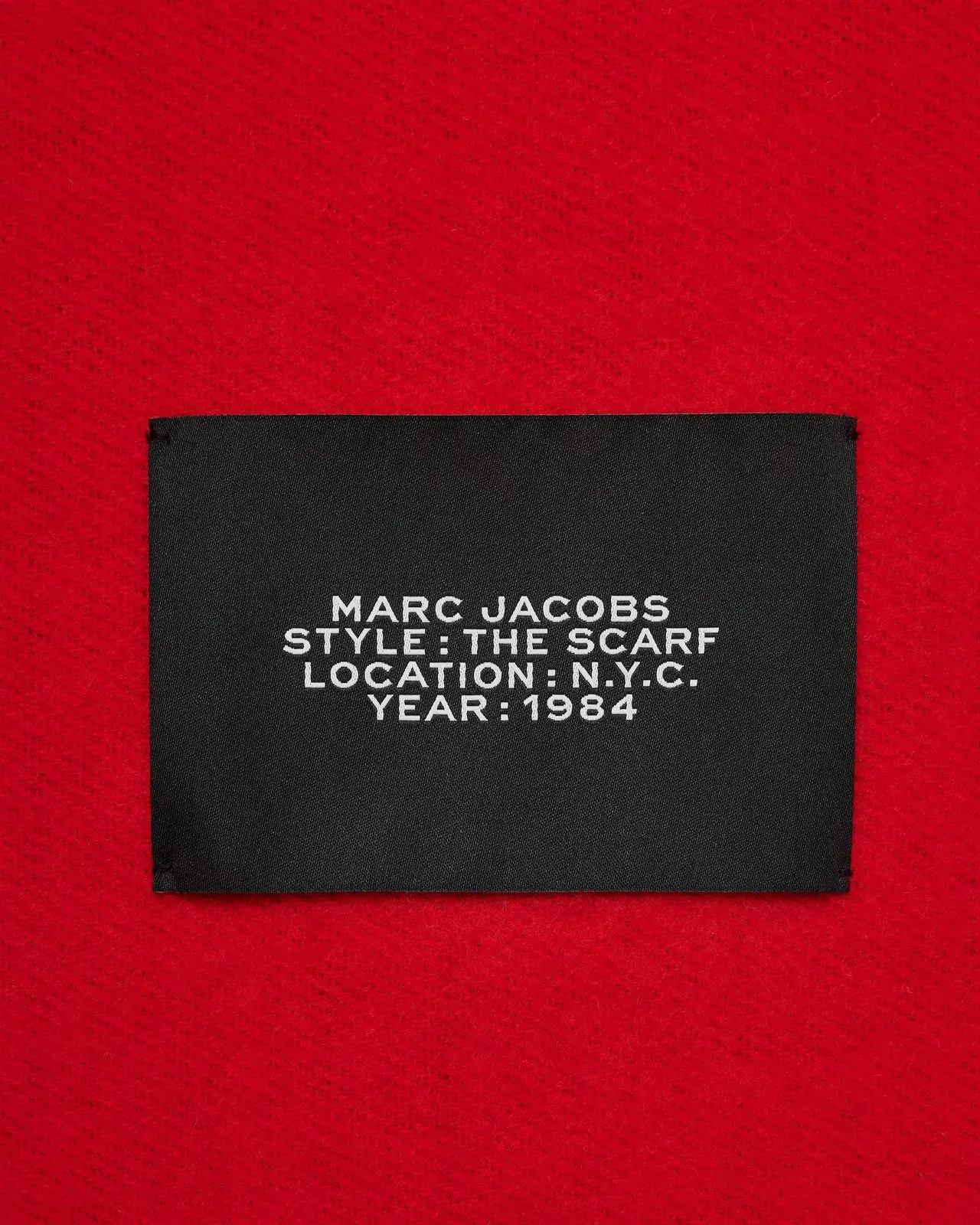 Marc Jacobs Marc Jacobs The Scarf Dark Plum Dark Plum