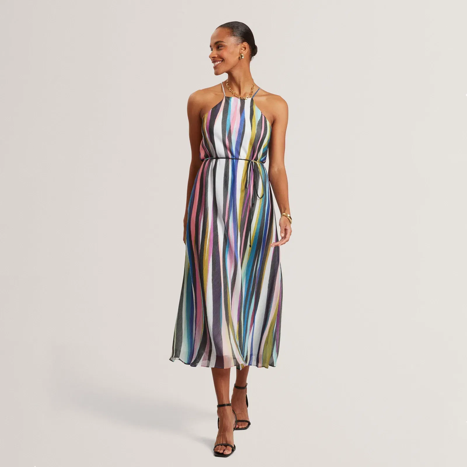Ted Baker Halter Neck Maxi Dress