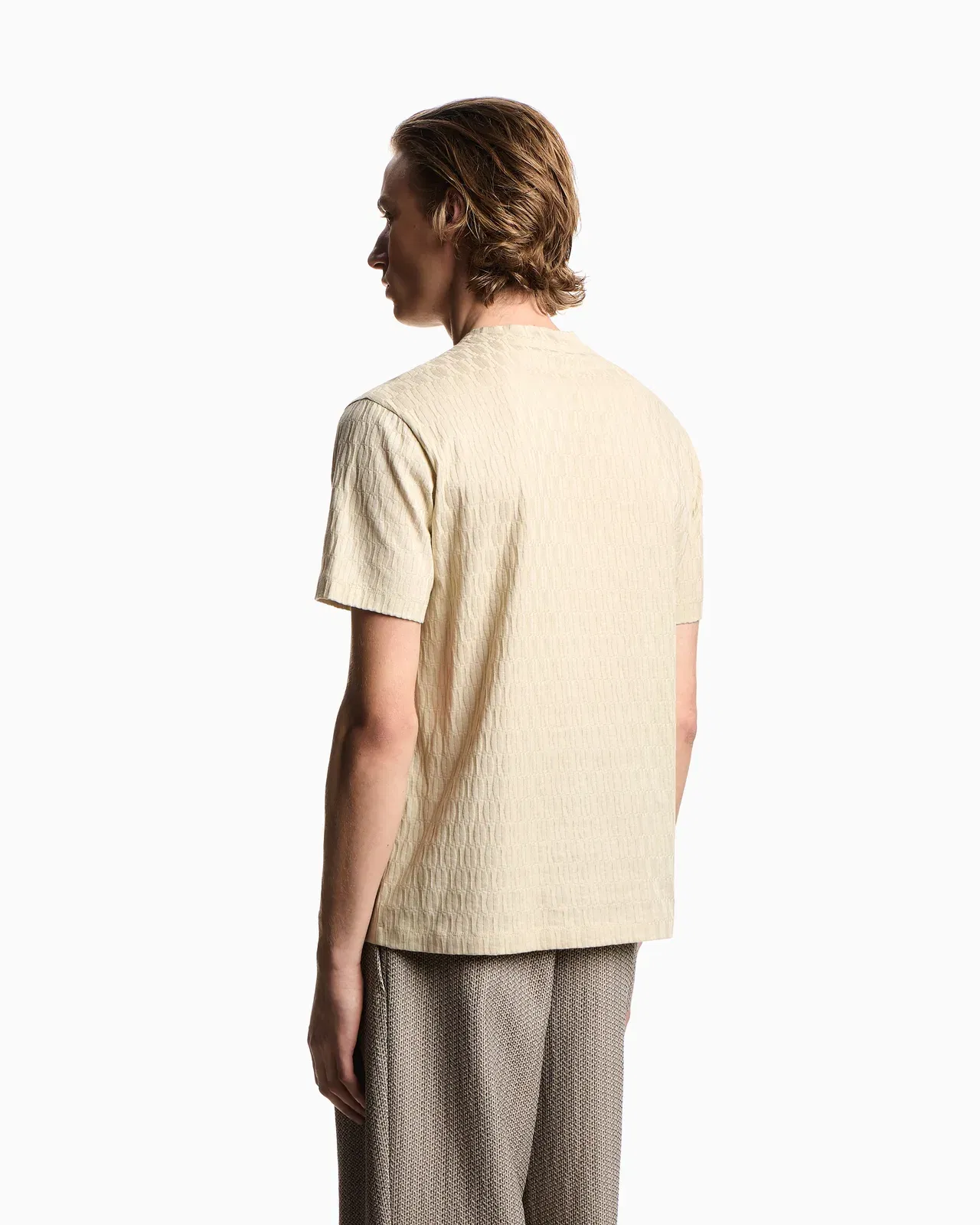 Emporio Armani Jacquard jersey jumper