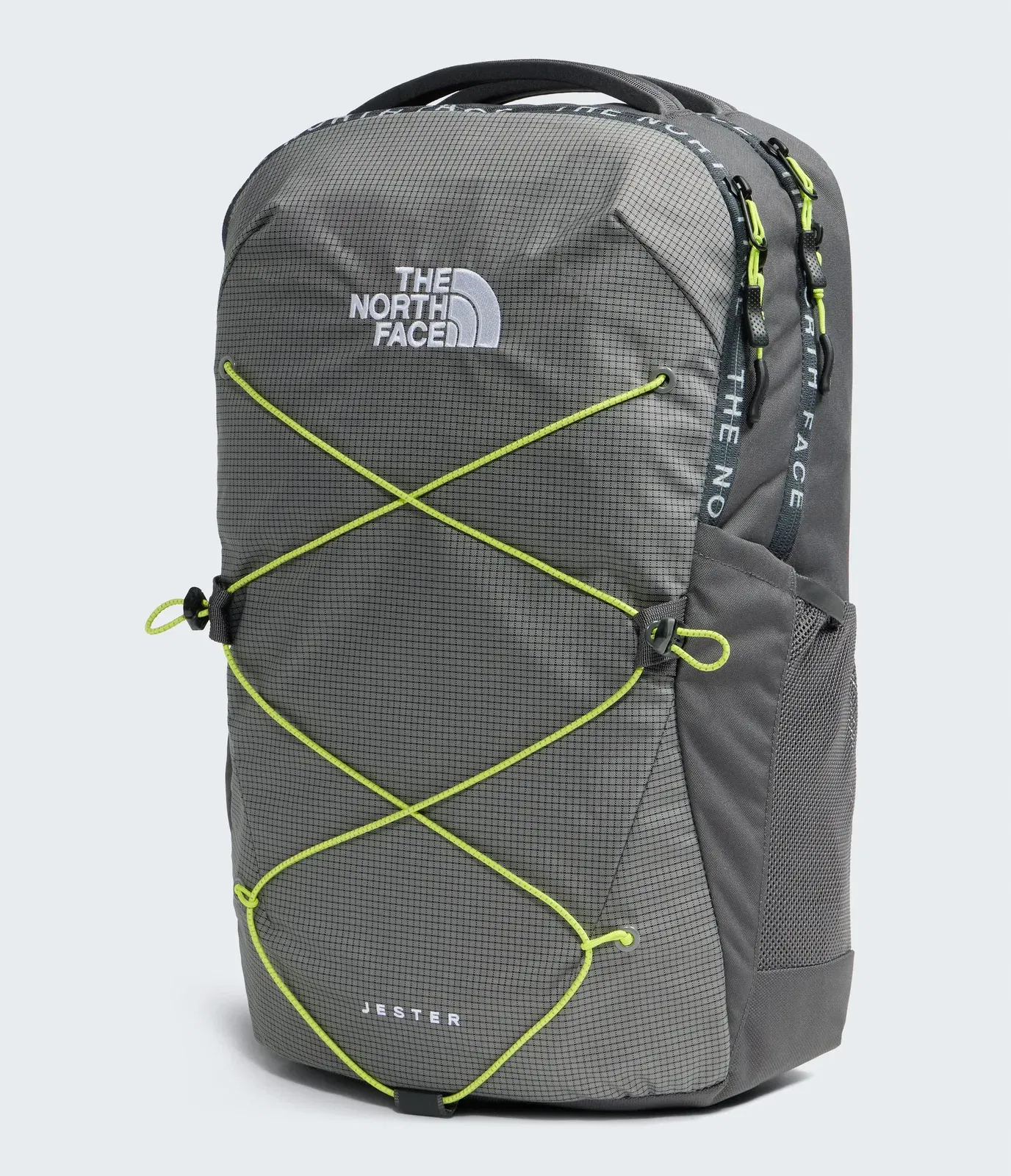 The North Face Jester Backpack Anthracite Grey-Smoked Pearl-Fizz Lime