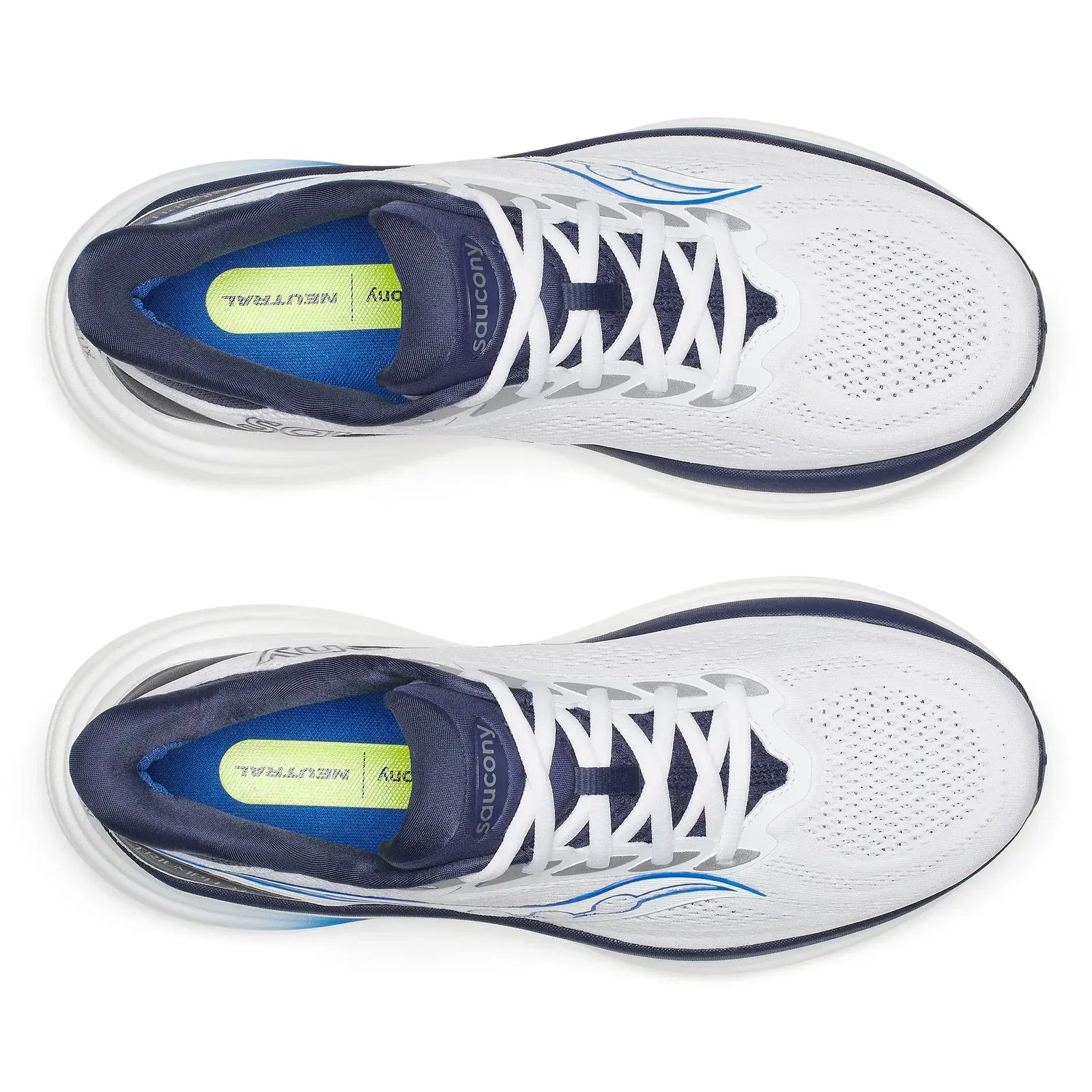 Saucony Men's Triumph 24 White | Naval
