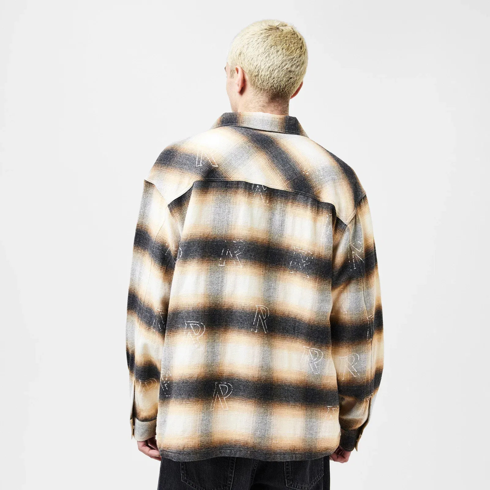 Long Sleeve Patterned Shirt