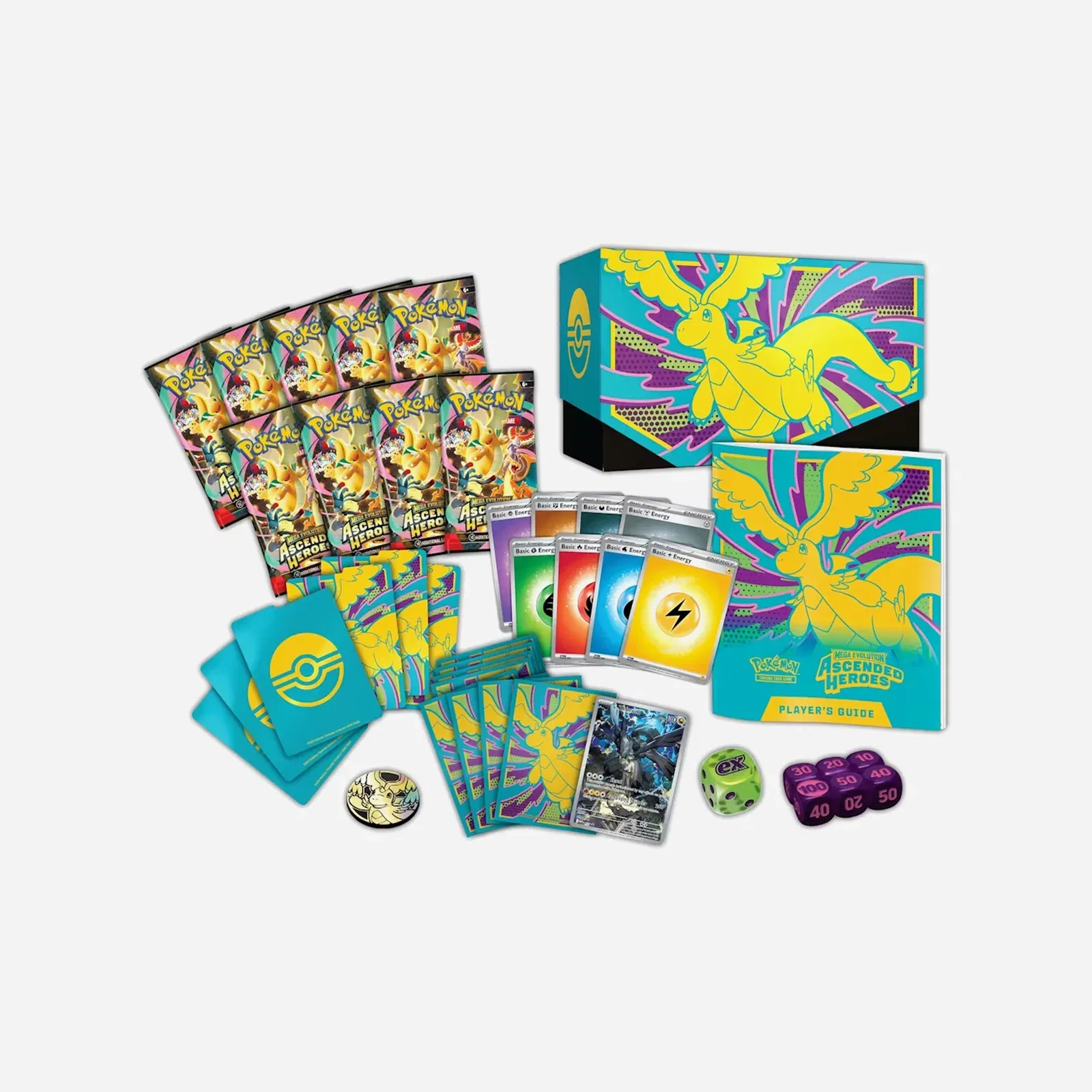 2026 Pokemon Mega Evolution Ascended Heroes Elite Trainer Box