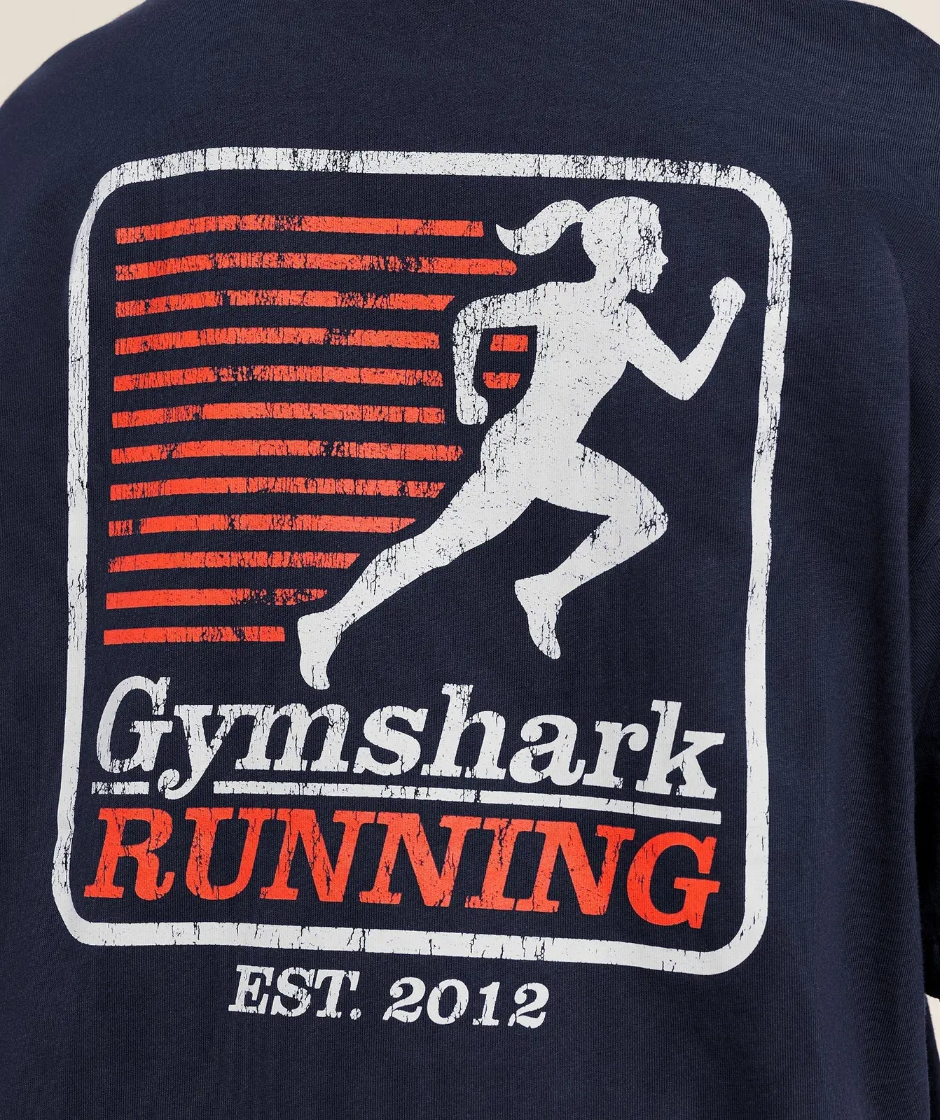 Gymshark Run Club Graphic Short Sleeve T-Shirt - Heavy Blue