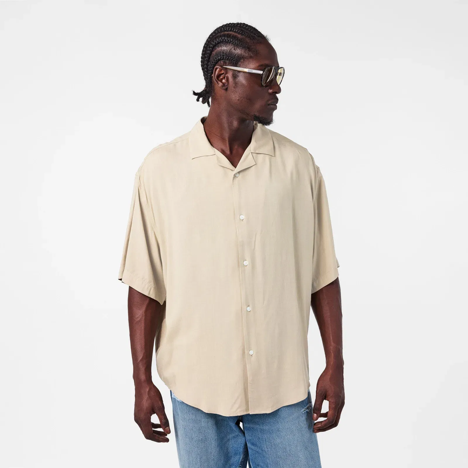 Short Sleeve Plain Shirt