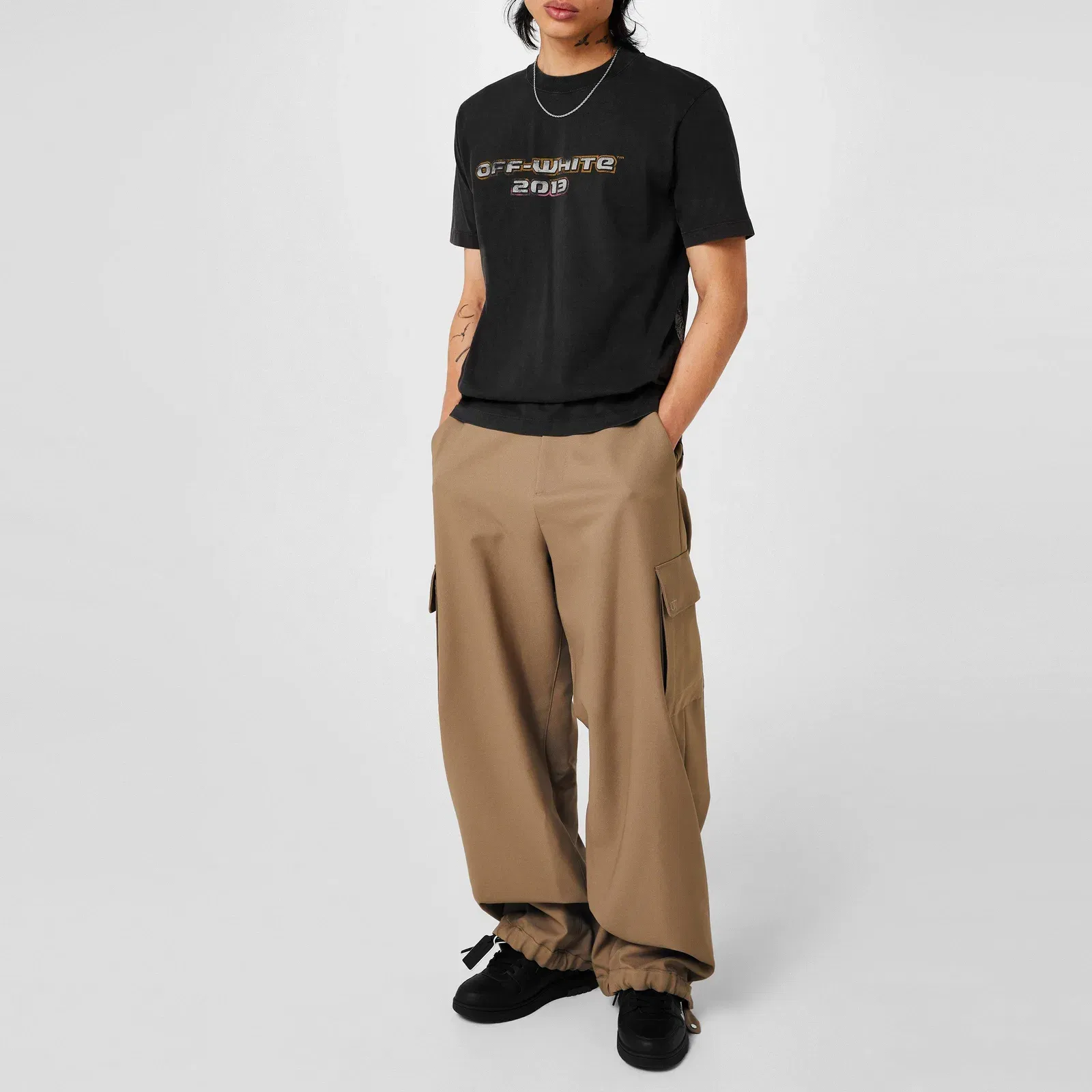 Digit Slim Cotton Short Sleeve Slim Fit T-Shirt