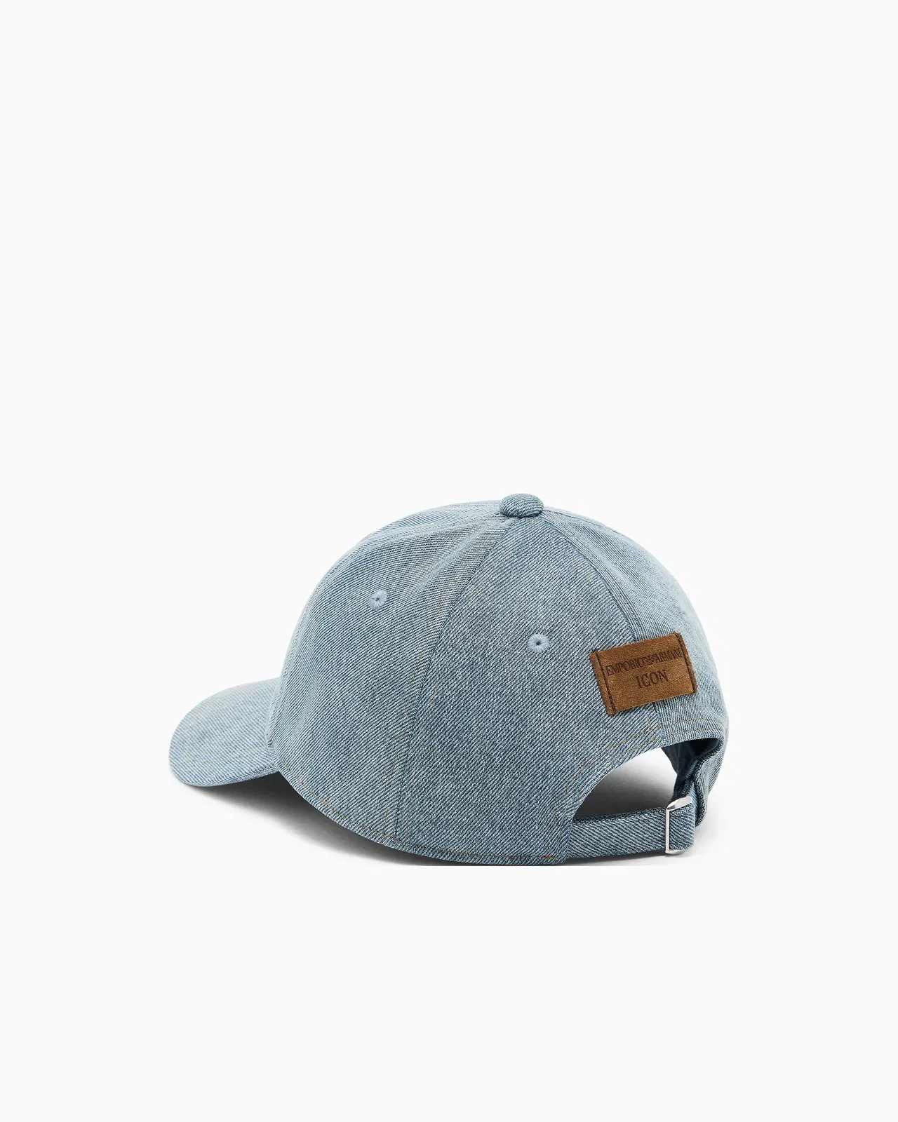 Emporio Armani Icon denim baseball cap