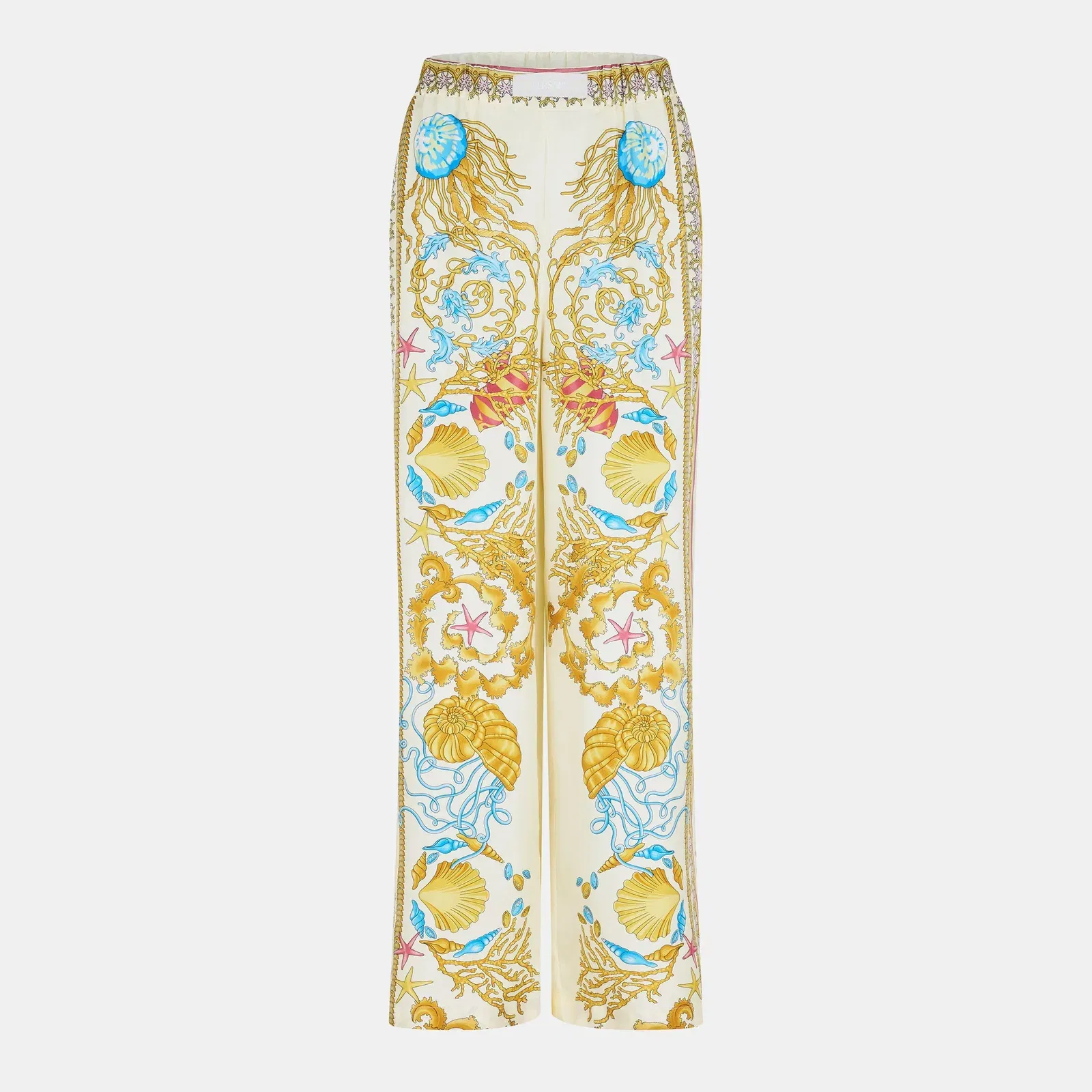 High-Rise Wide Leg Trousers