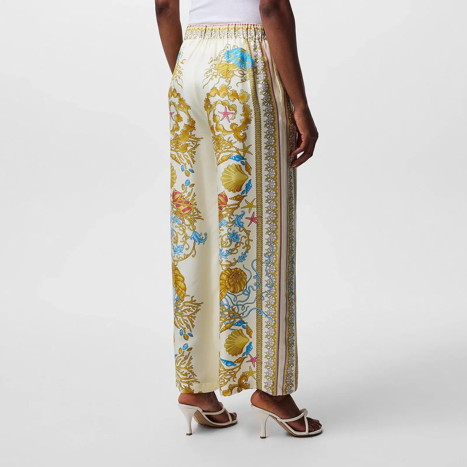 High-Rise Wide Leg Trousers