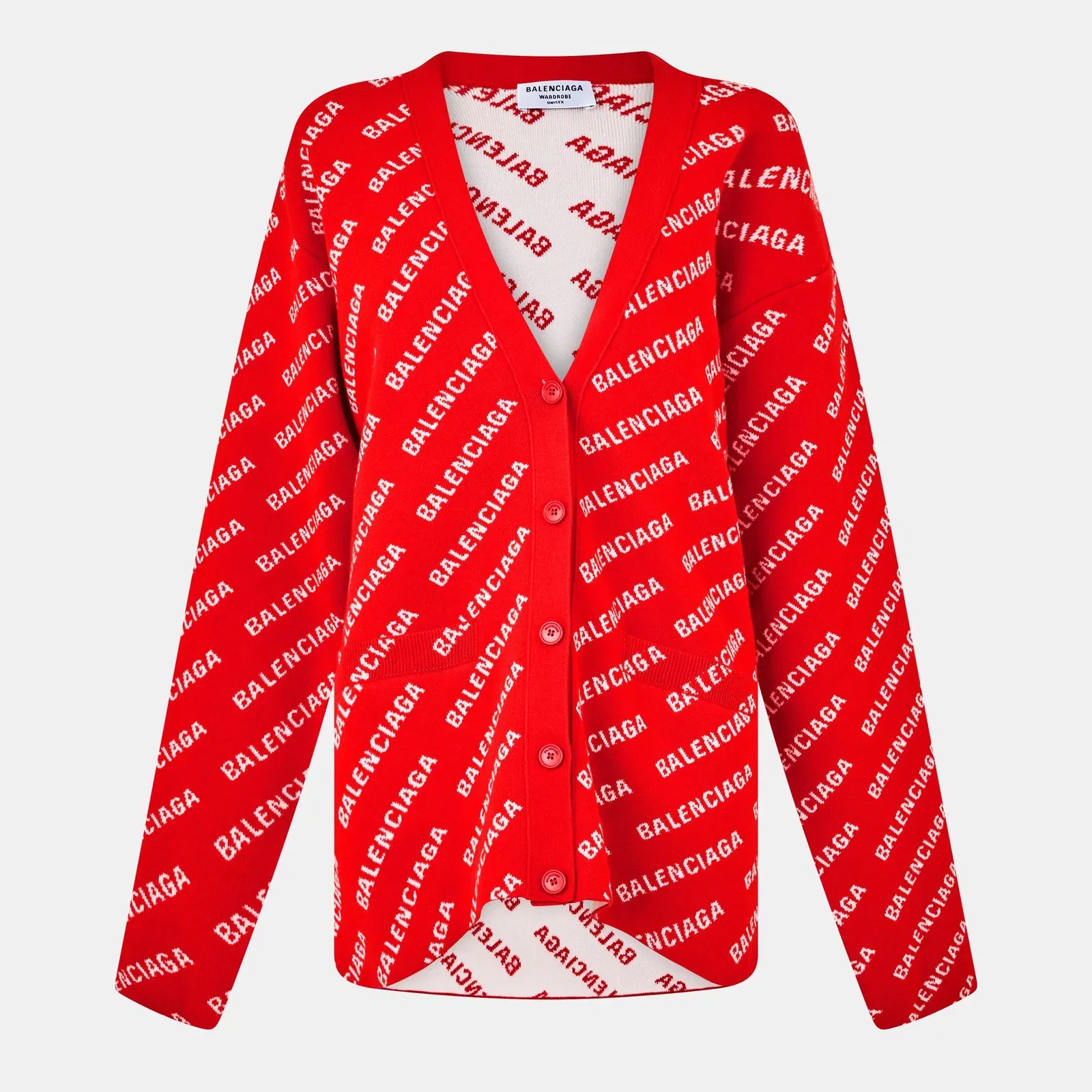 Structured Knit Tailored Fit Cardigan