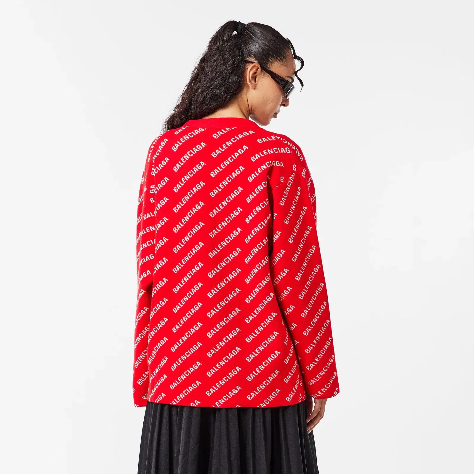 Structured Knit Tailored Fit Cardigan
