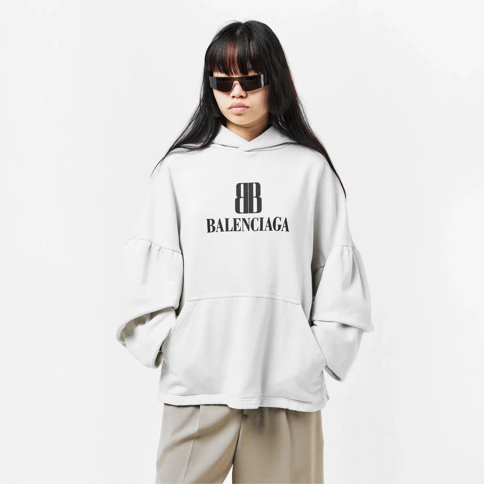 Pull Over Relaxed Fit Hoodie