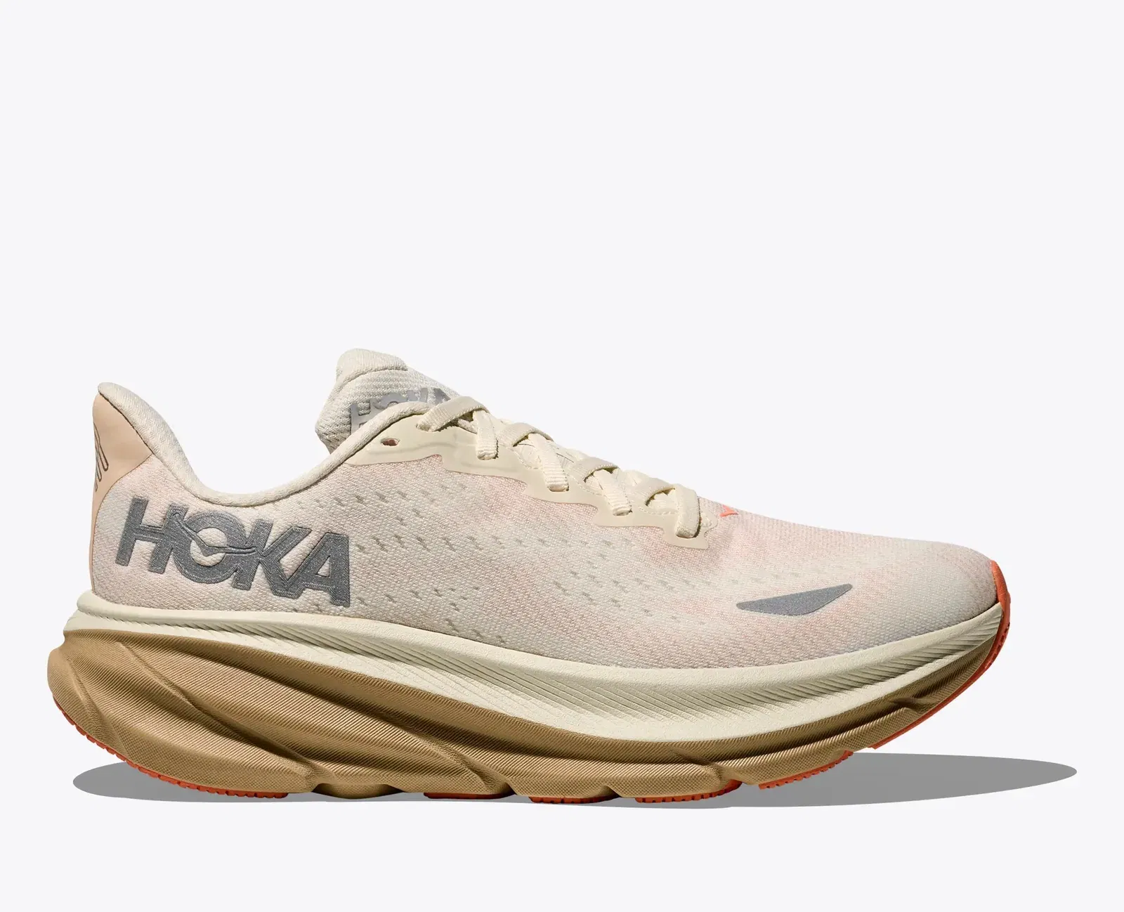 Hoka Women'S Clifton 9 Gtx Eggshell Khaki