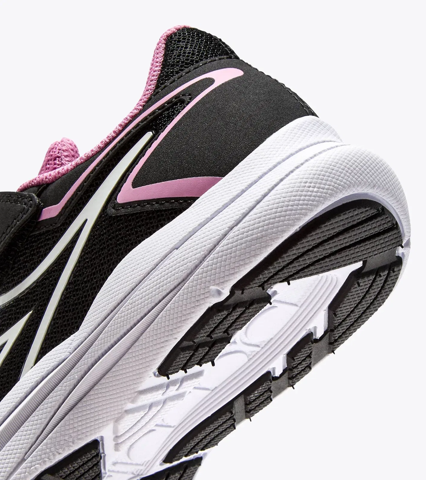 Diadora Snipe 3 Jr Black/Fucsia Red