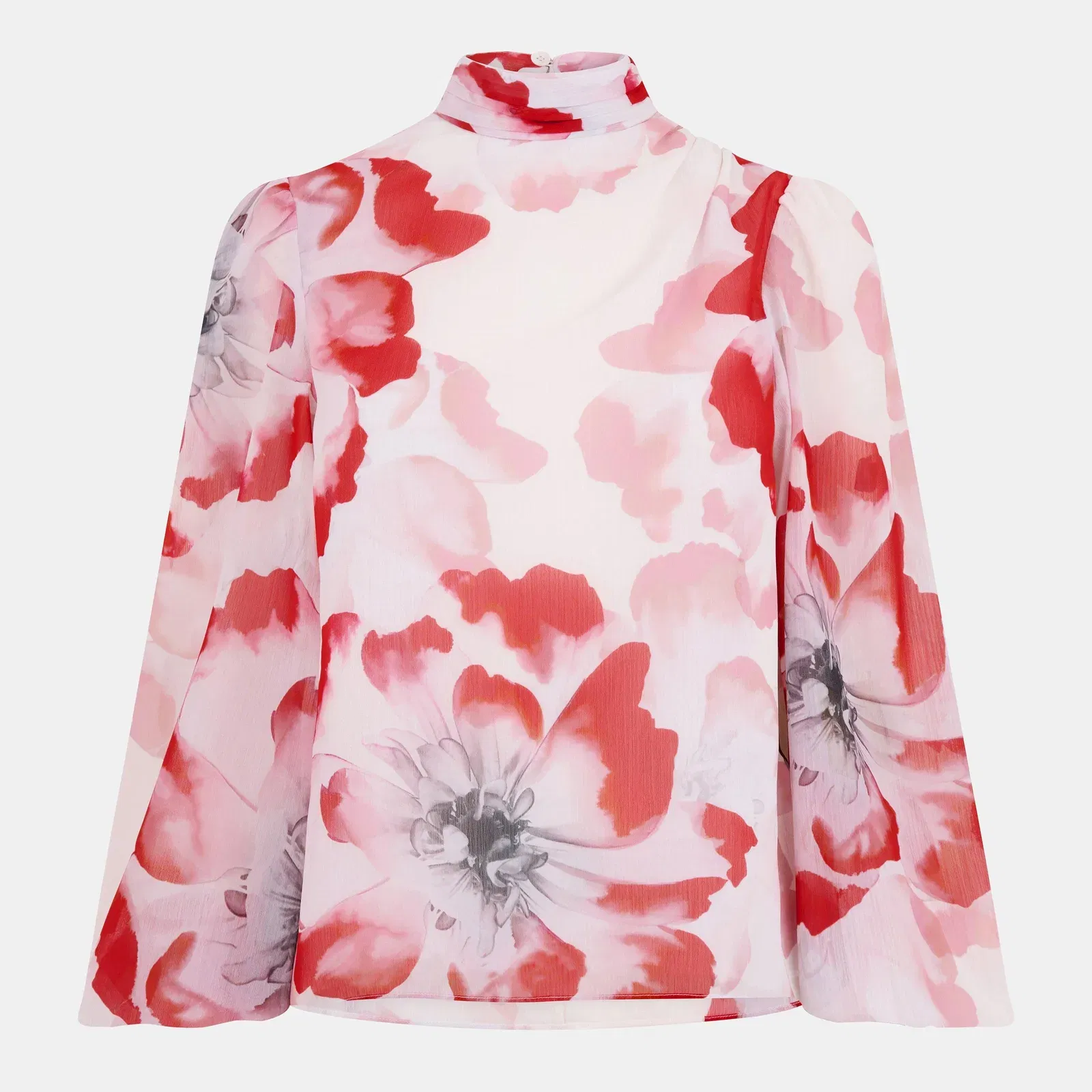 Ladon Tie Neck Blouse