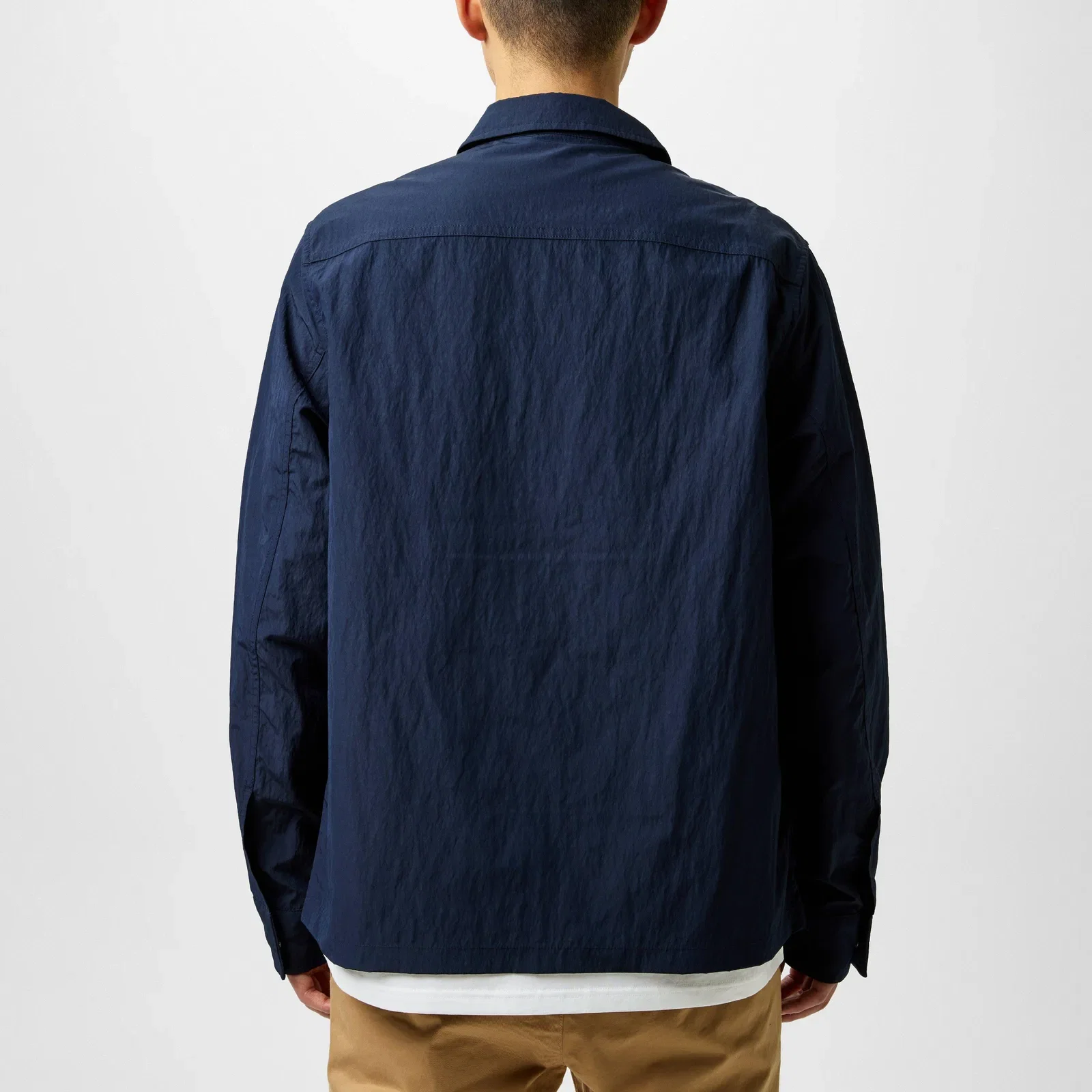 Long Sleeve Zip Overshirt