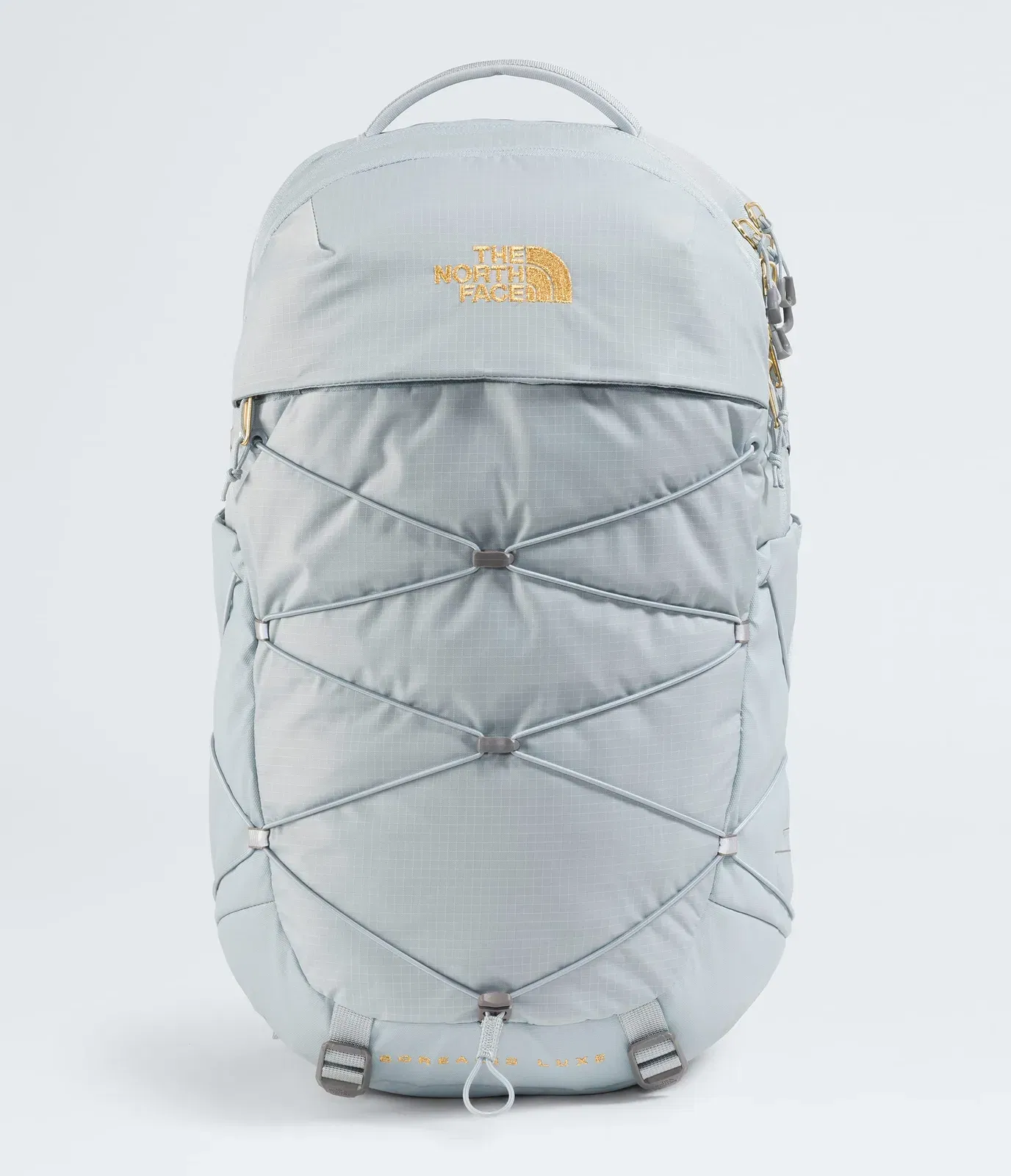 The North Face Women’s Borealis Luxe Backpack Frost Grey-Gold Metallic