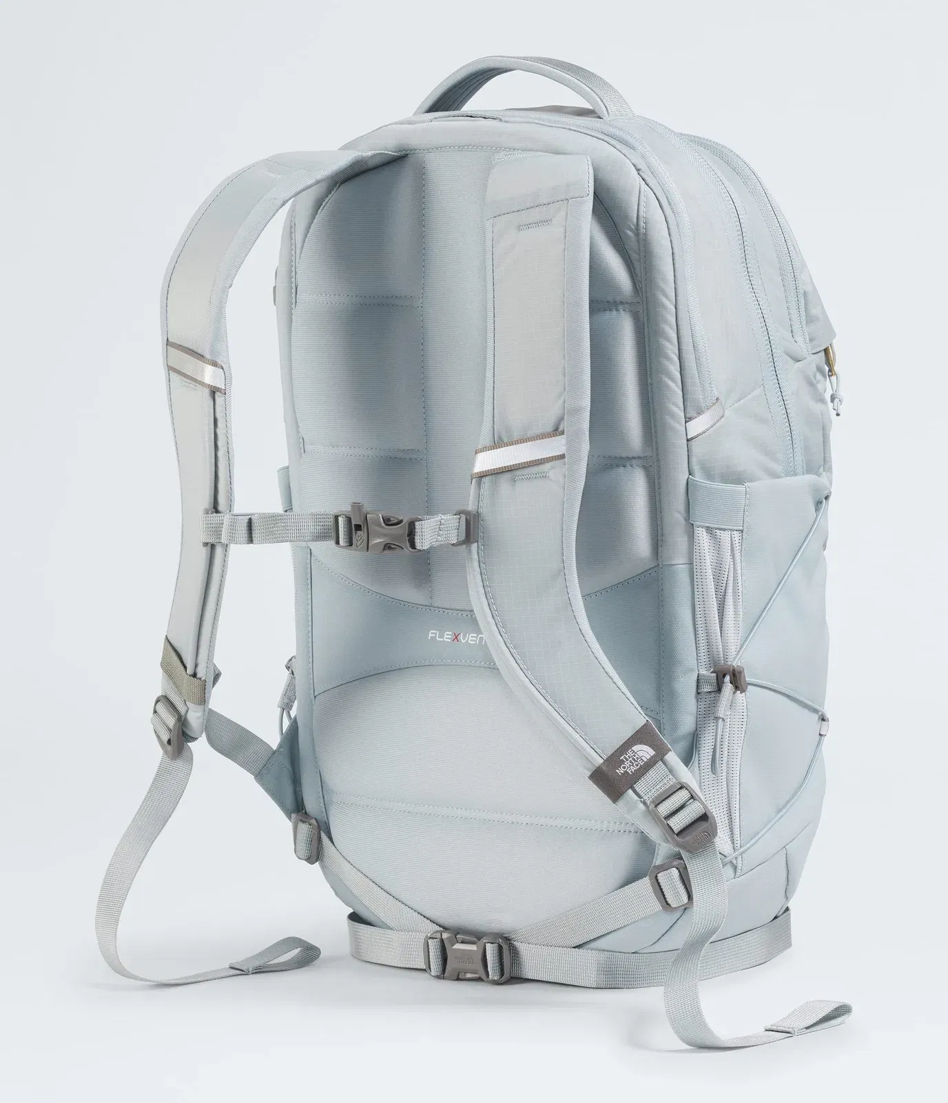 The North Face Women’s Borealis Luxe Backpack Frost Grey-Gold Metallic