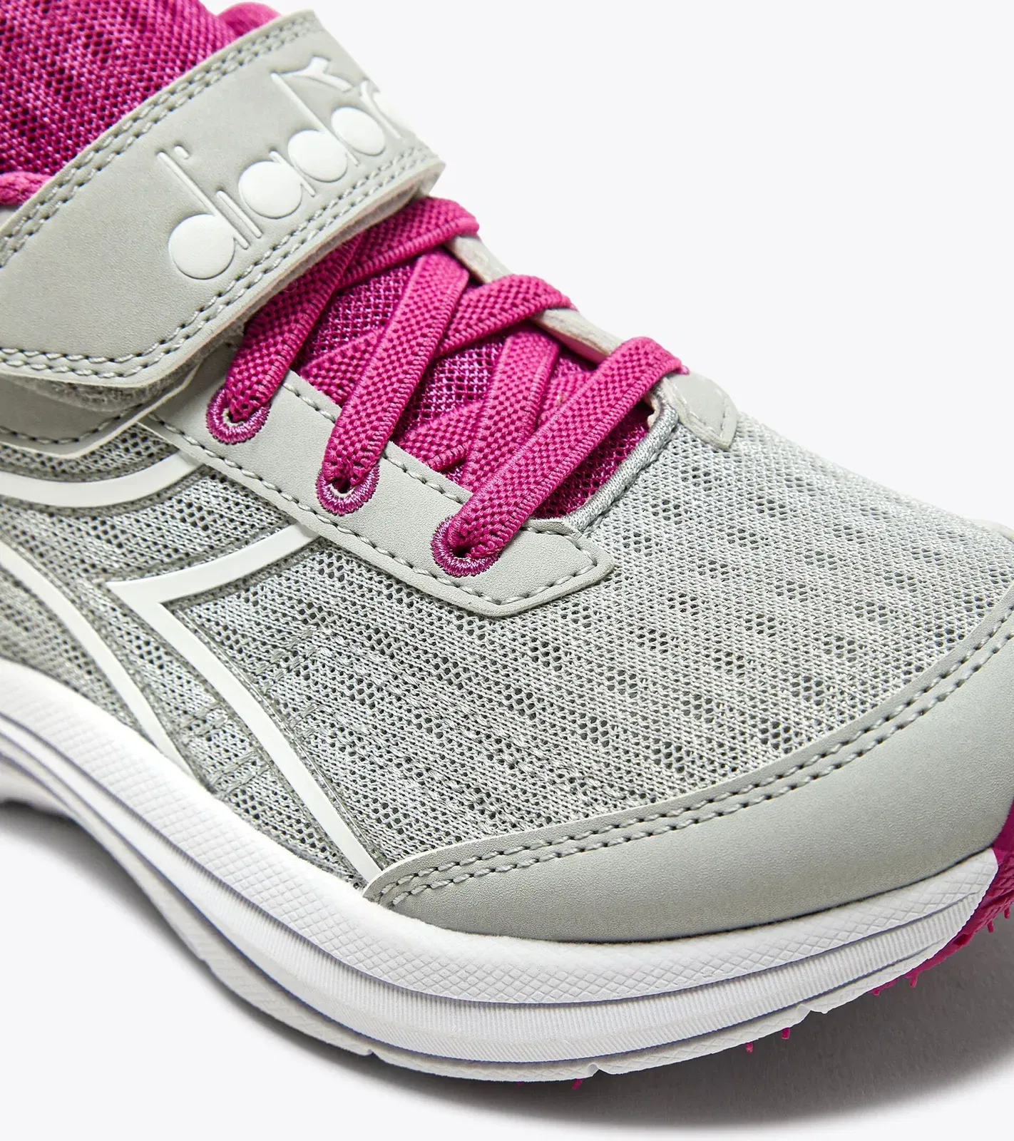 Diadora Snipe Jr Silver Dd/Rose Violet