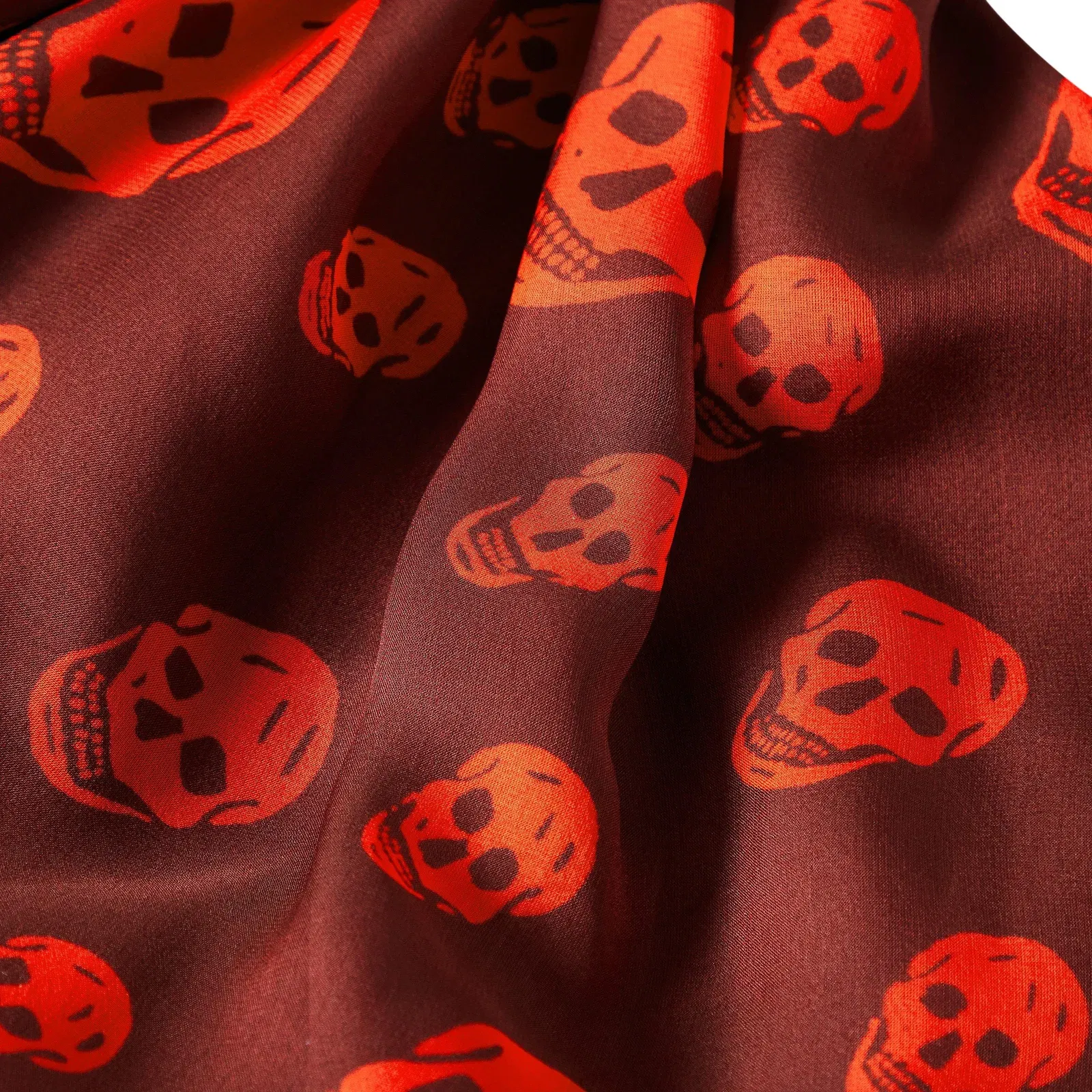 Alex Skull Scarf Woven Cami Vest