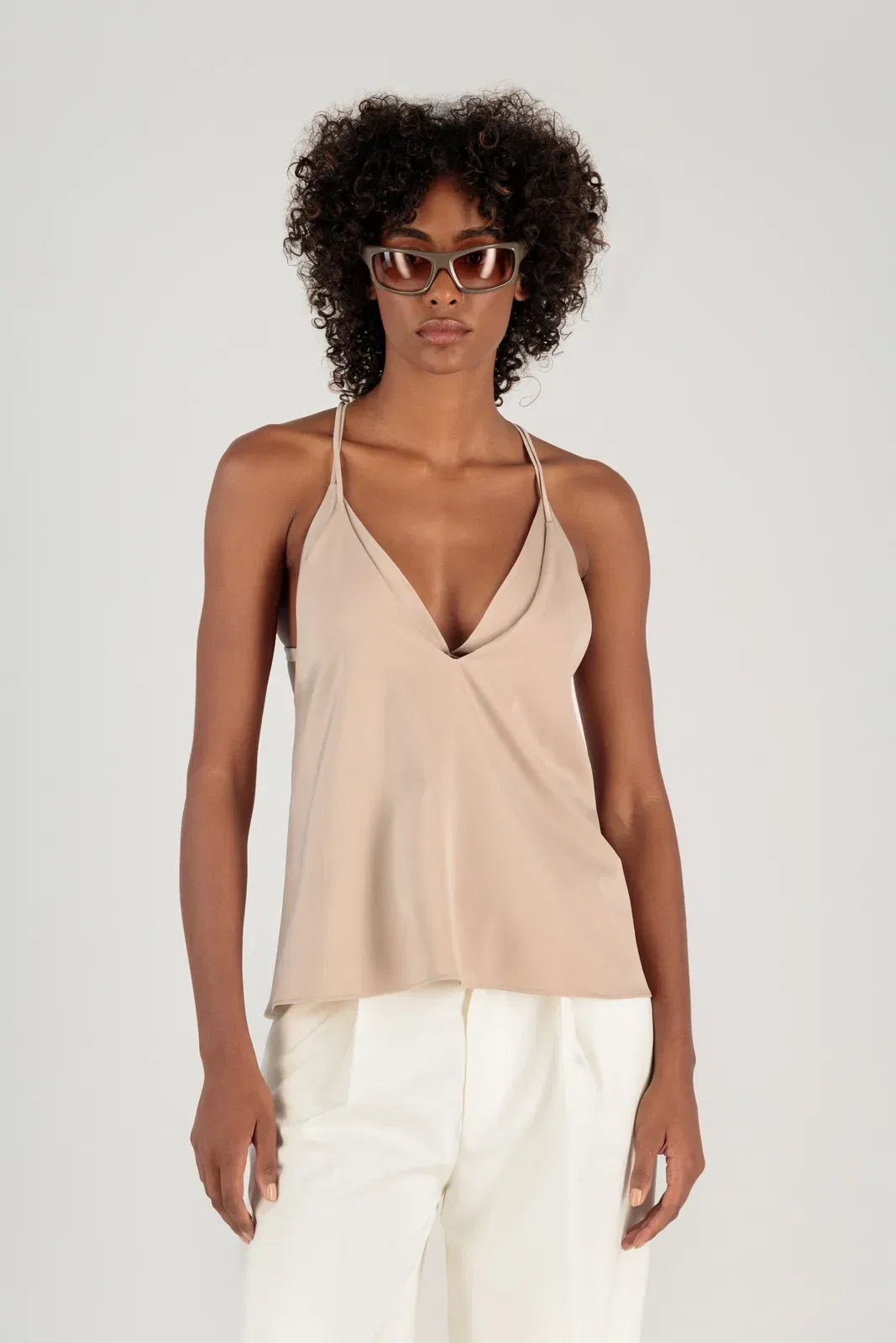 X-BACK SATIN V CAMI