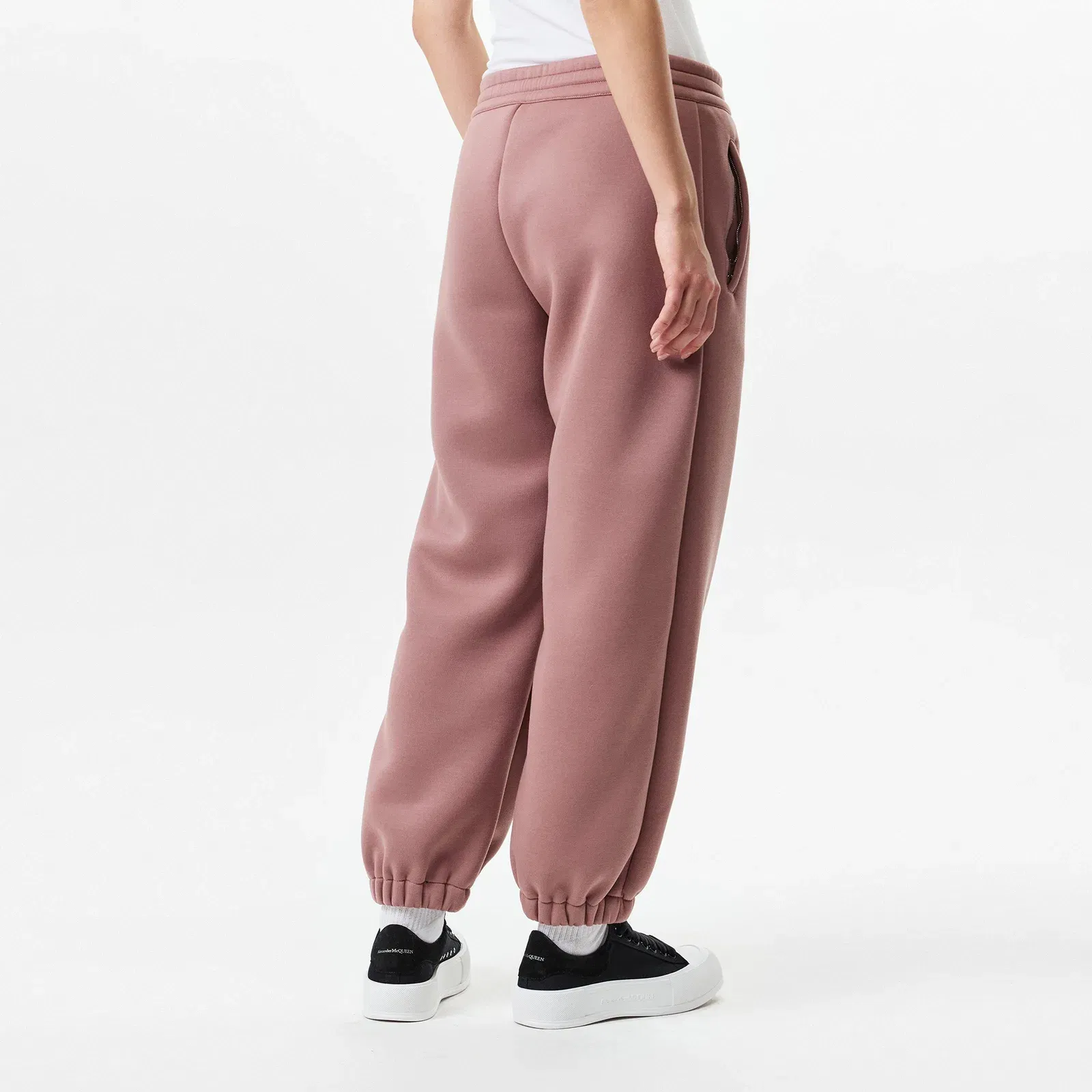 Cut and Sew Jersey Closed Hem Joggers