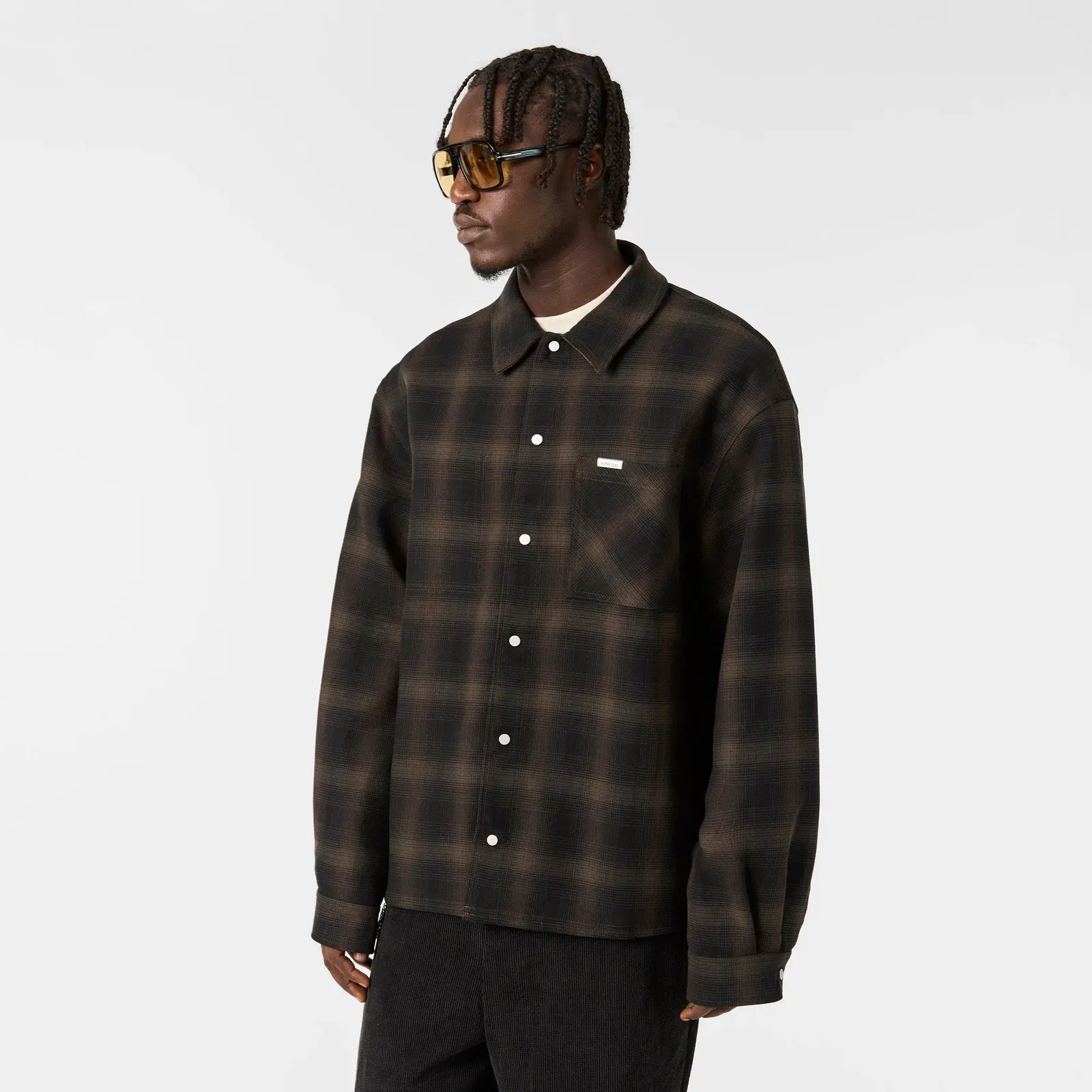 Long-Sleeve Patterned Shirt