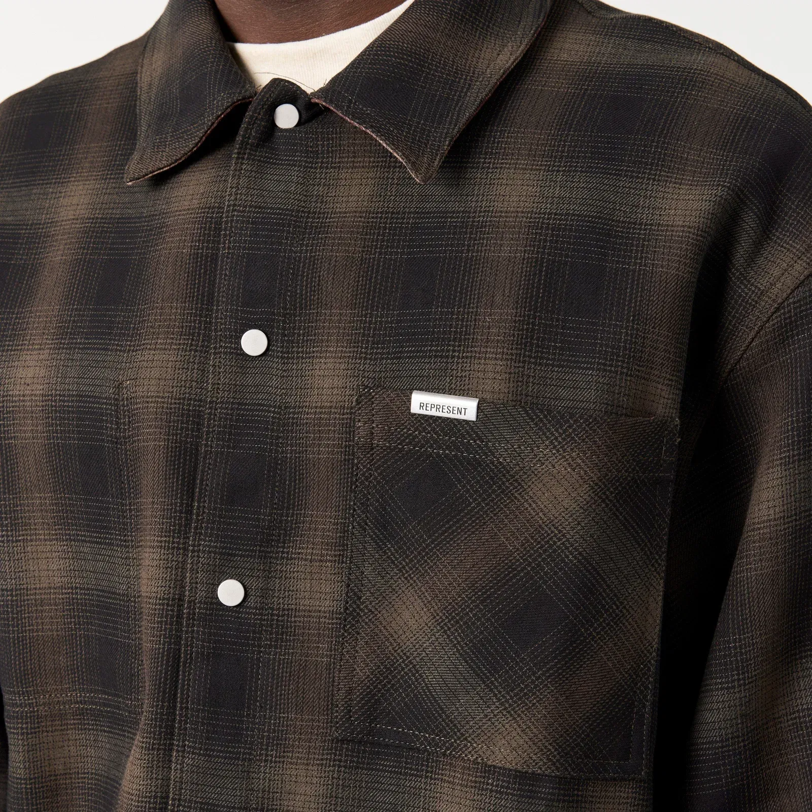 Long-Sleeve Patterned Shirt
