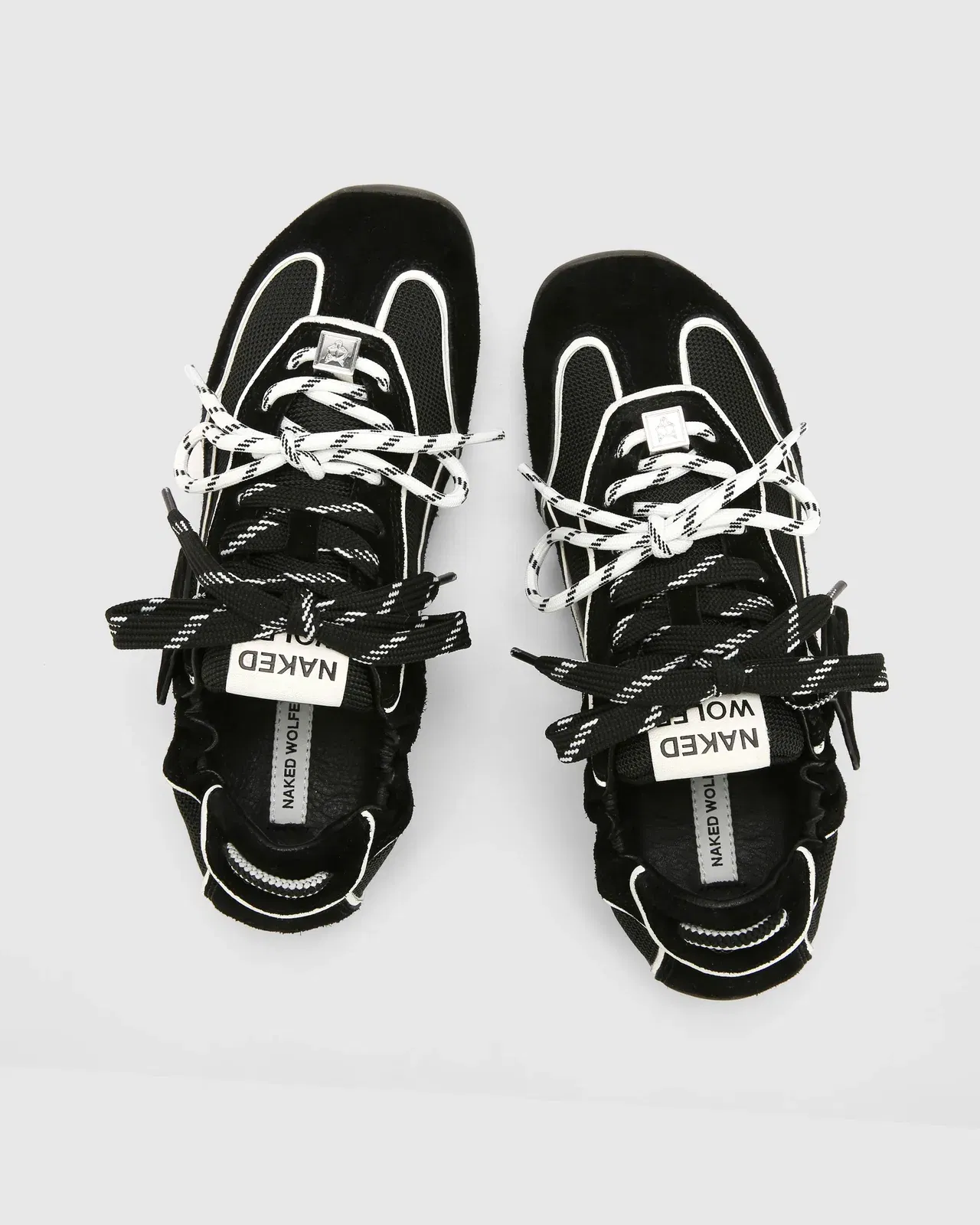 Soul Black Hairy Suede
