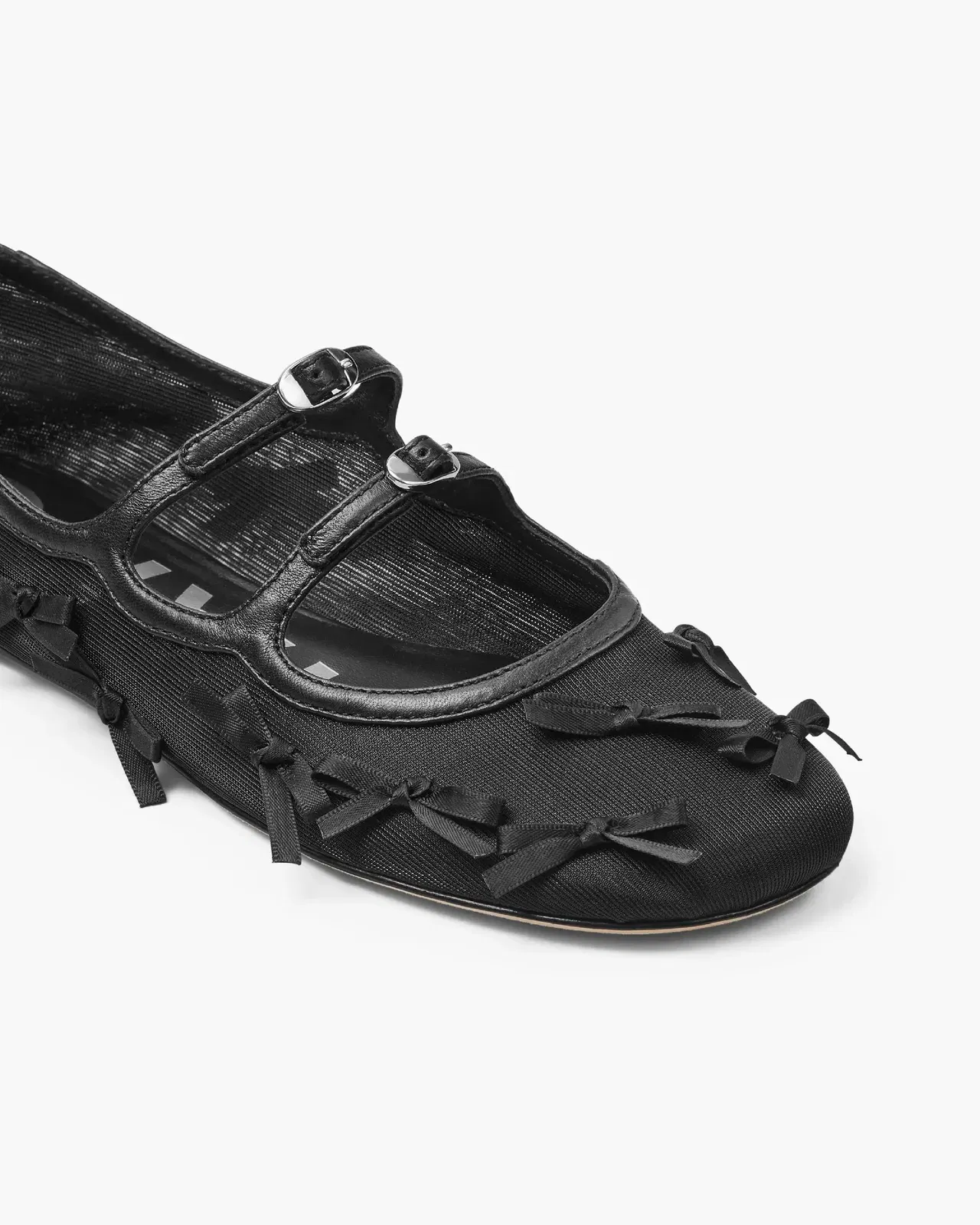 The Bow Mesh Kiki Ballerina