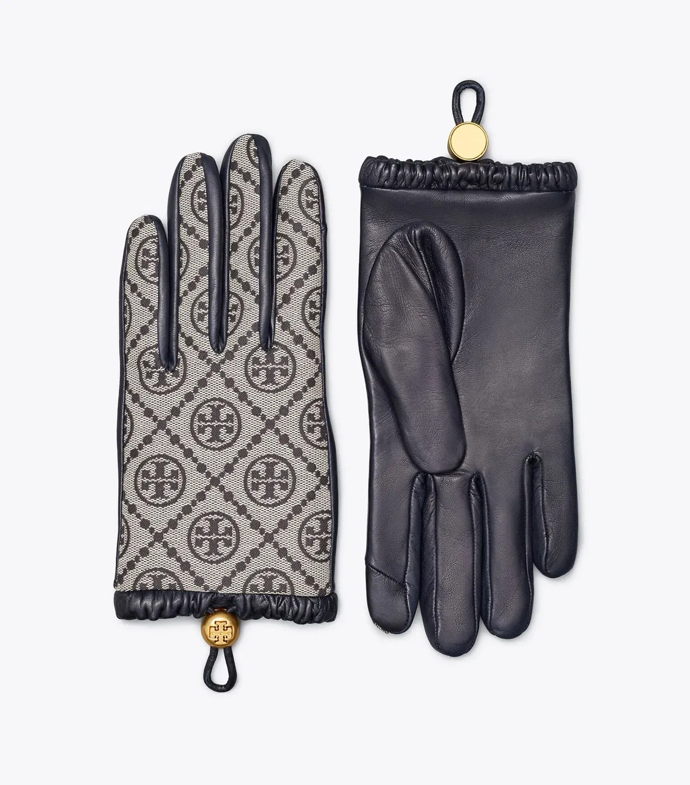 T Monogram Gloves