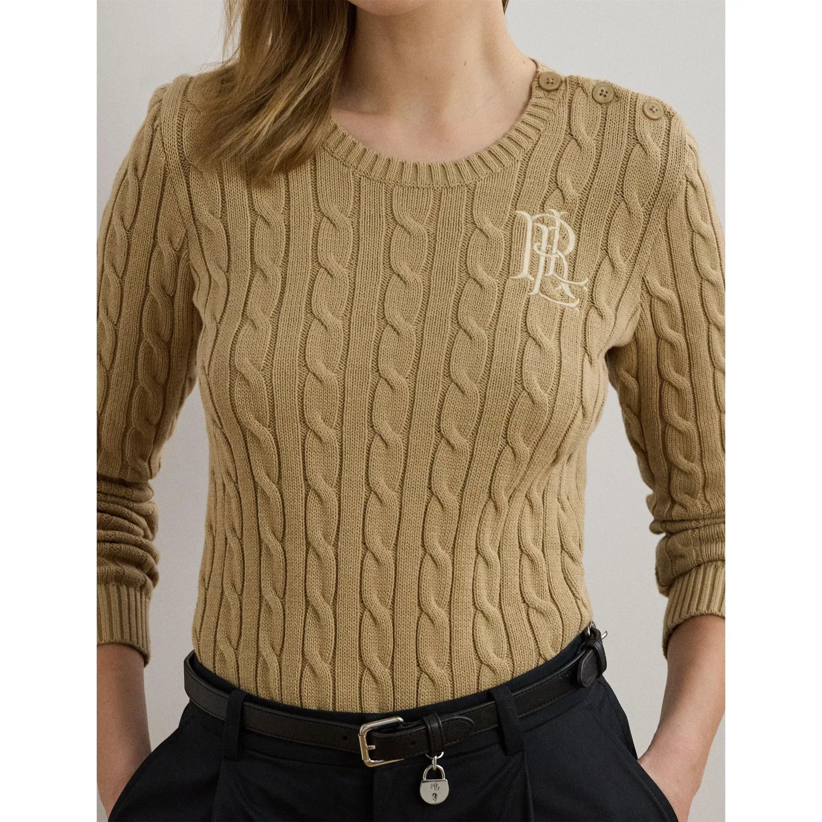 Cable-Knit Jumper