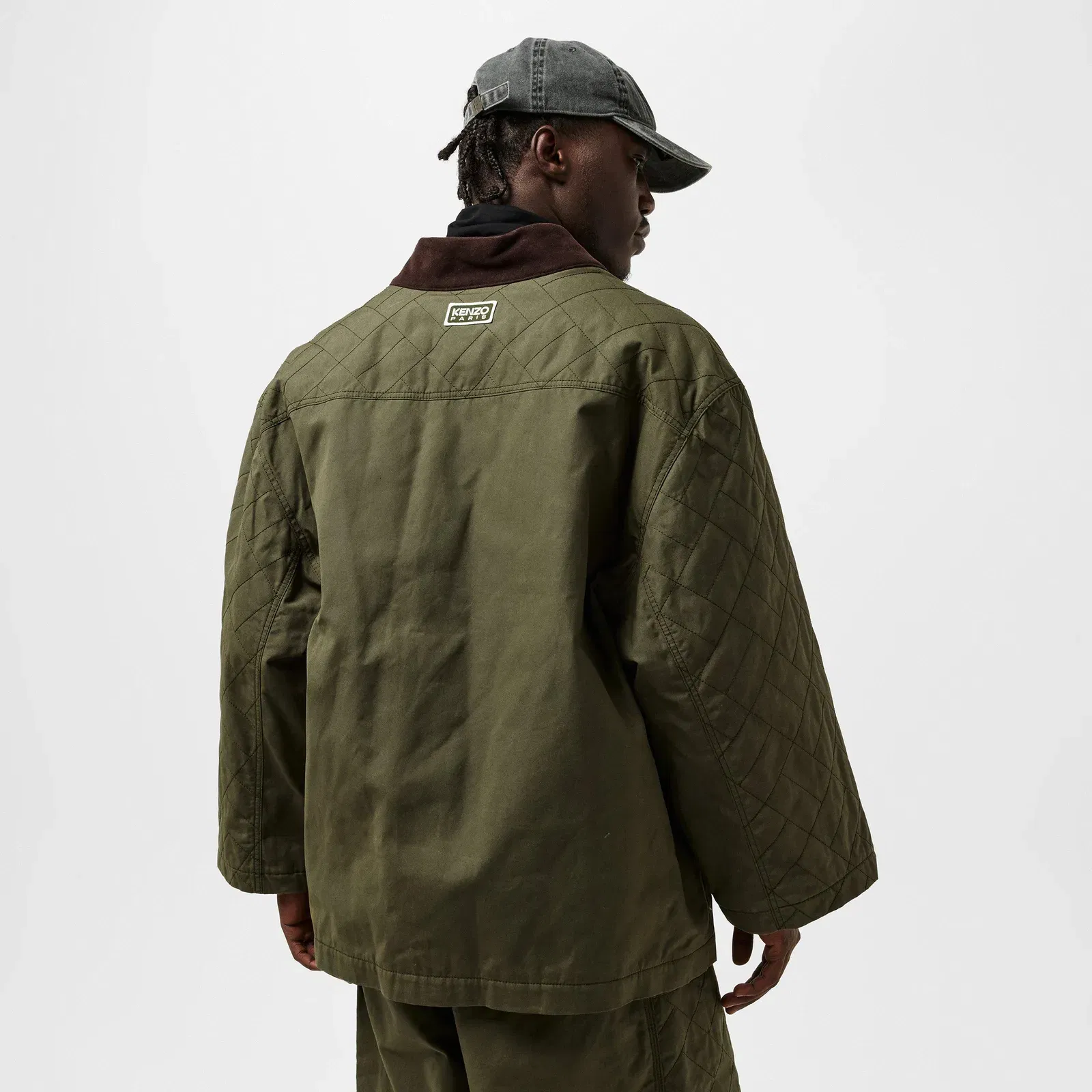 KNZO Double Knee Straight Leg Trouser