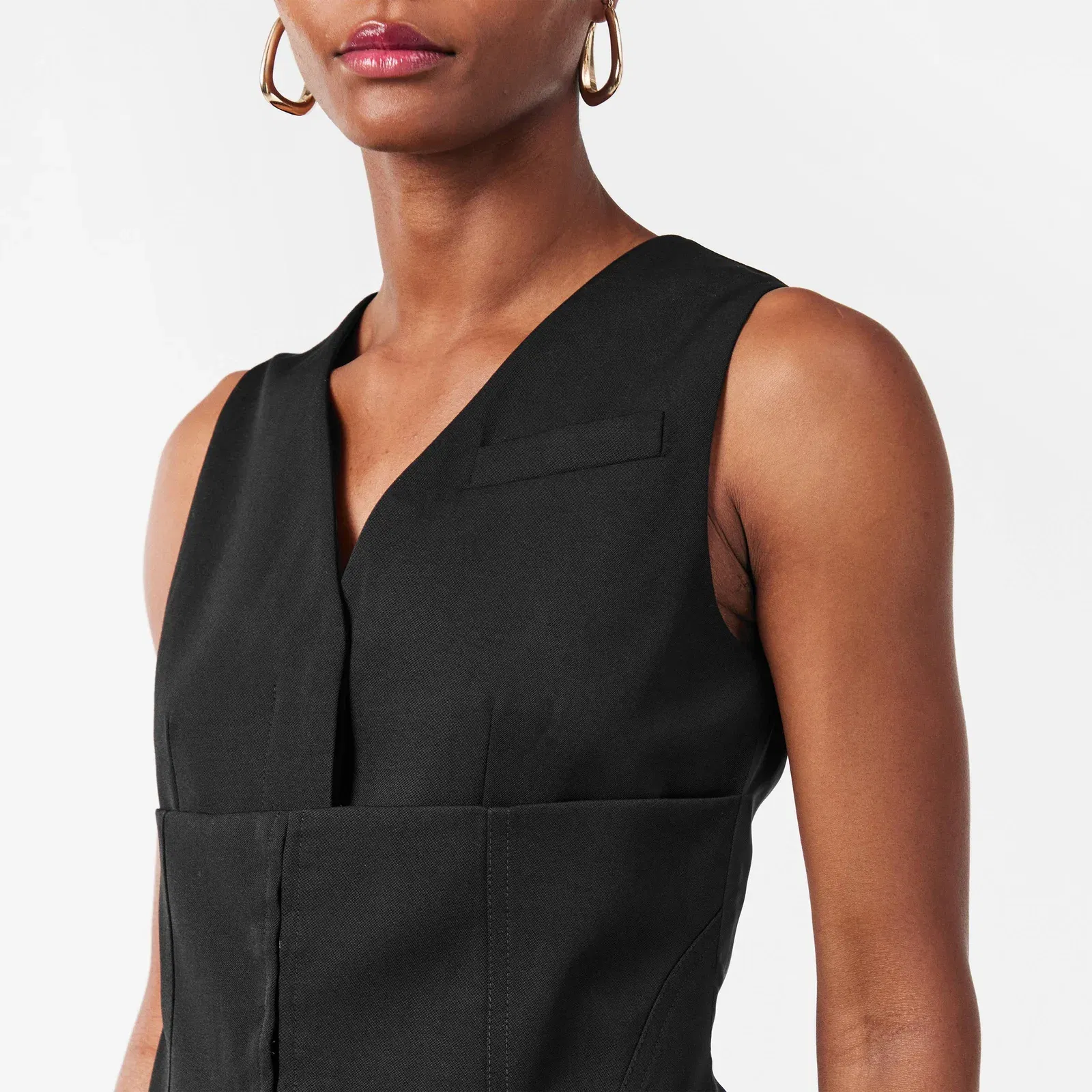 Alex Corset Structured Tailored Waistcoat