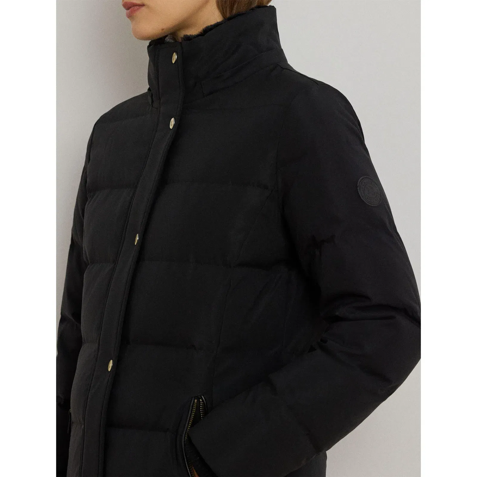 Fur Hood Medium Puffer Jacket