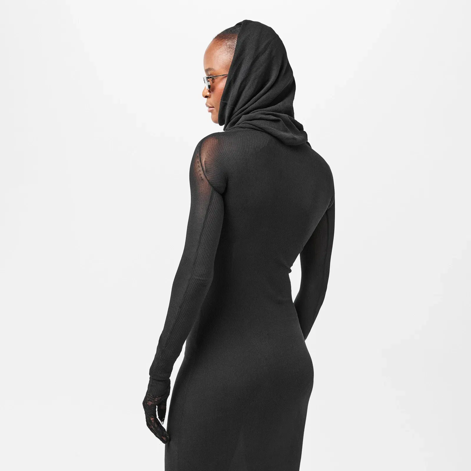 Floor-Length Structured Maxi Dress
