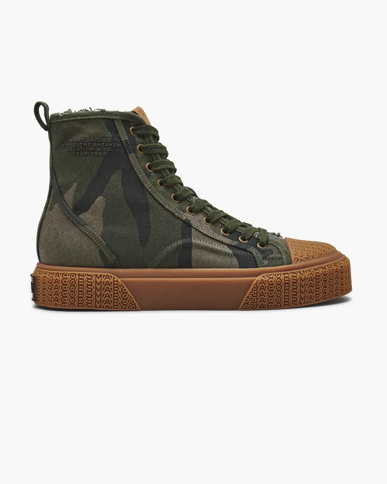 The Camo Jacquard High Top Sneaker
